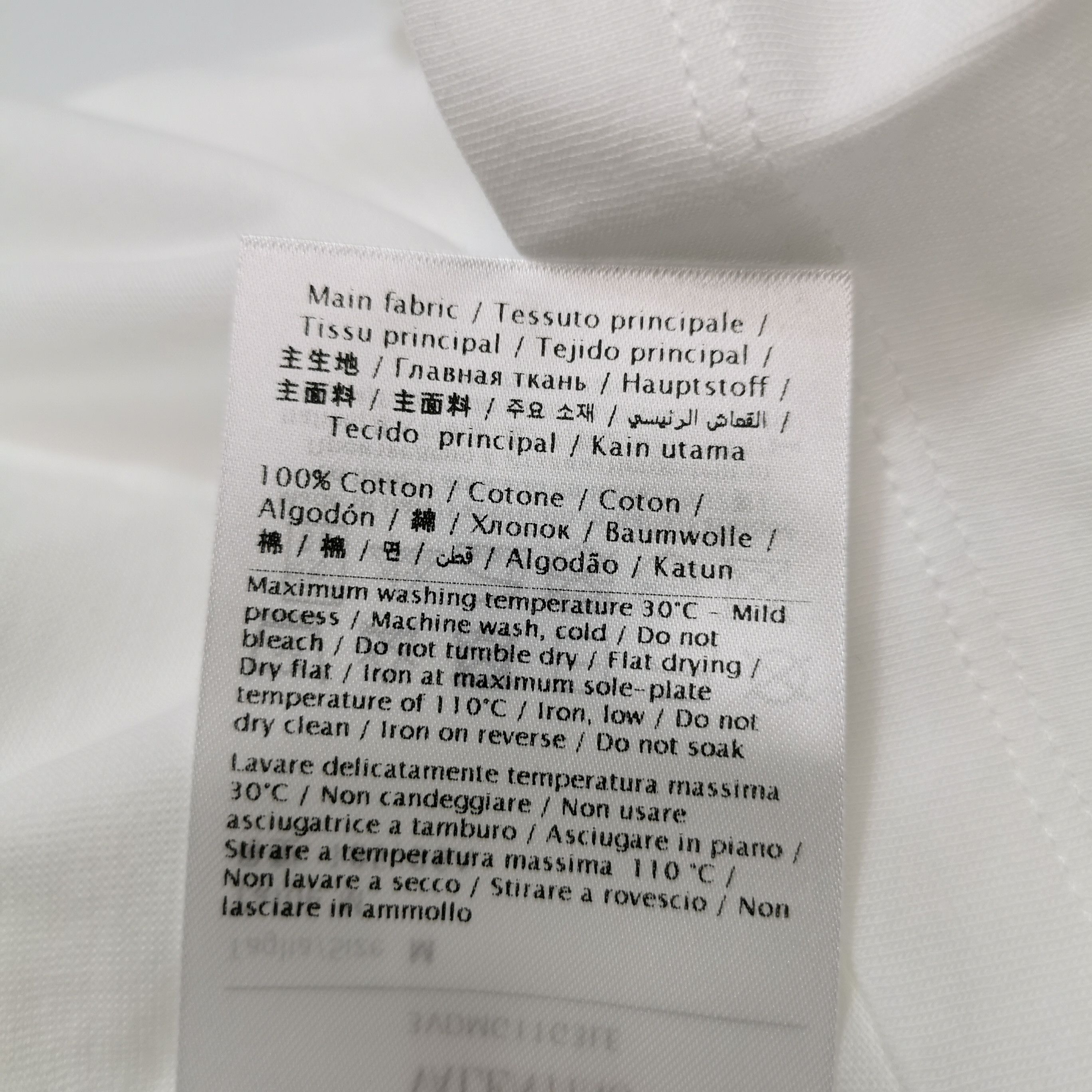 Valentino Valentino Plain Cotton T-Shirt Size M Size US M / EU 48-50 / 2 - 7 Thumbnail