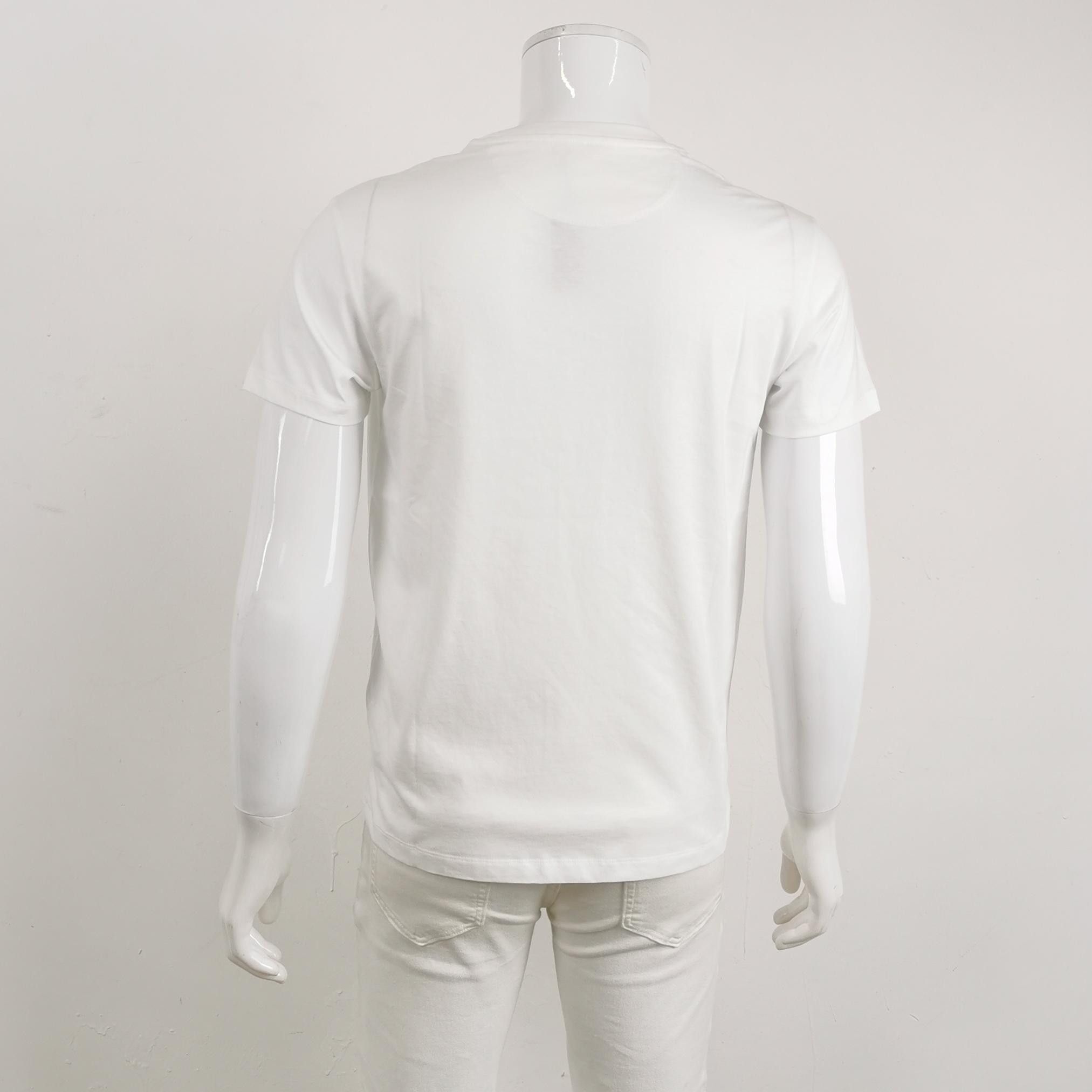 Valentino Valentino White Cotton T-Shirt US S Size US S / EU 44-46 / 1 - 3 Thumbnail