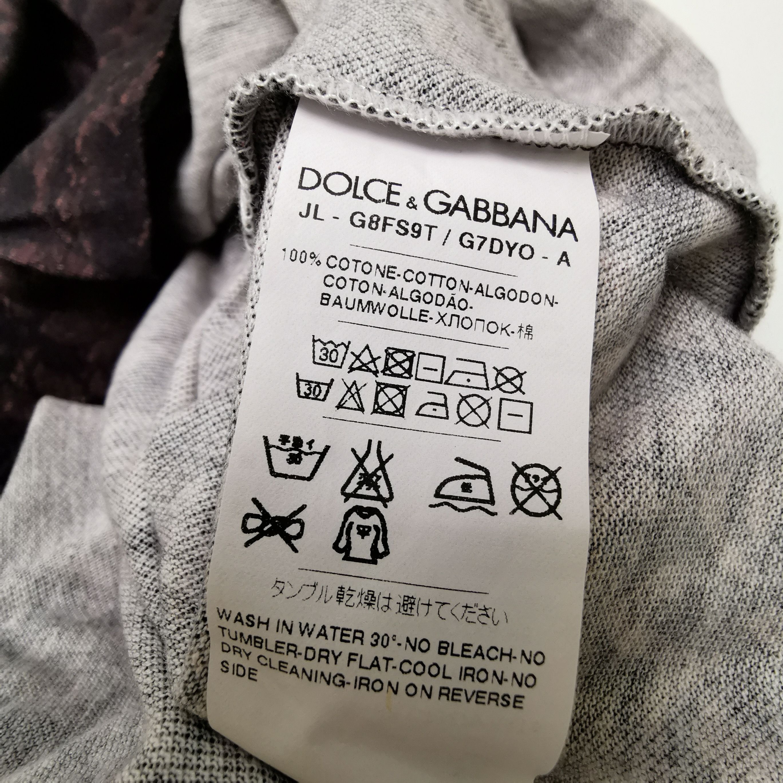 Dolce & Gabbana Dolce & Gabbana Damask Pattern Polo Shirt Size 44 Size US S / EU 44-46 / 1 - 7 Thumbnail