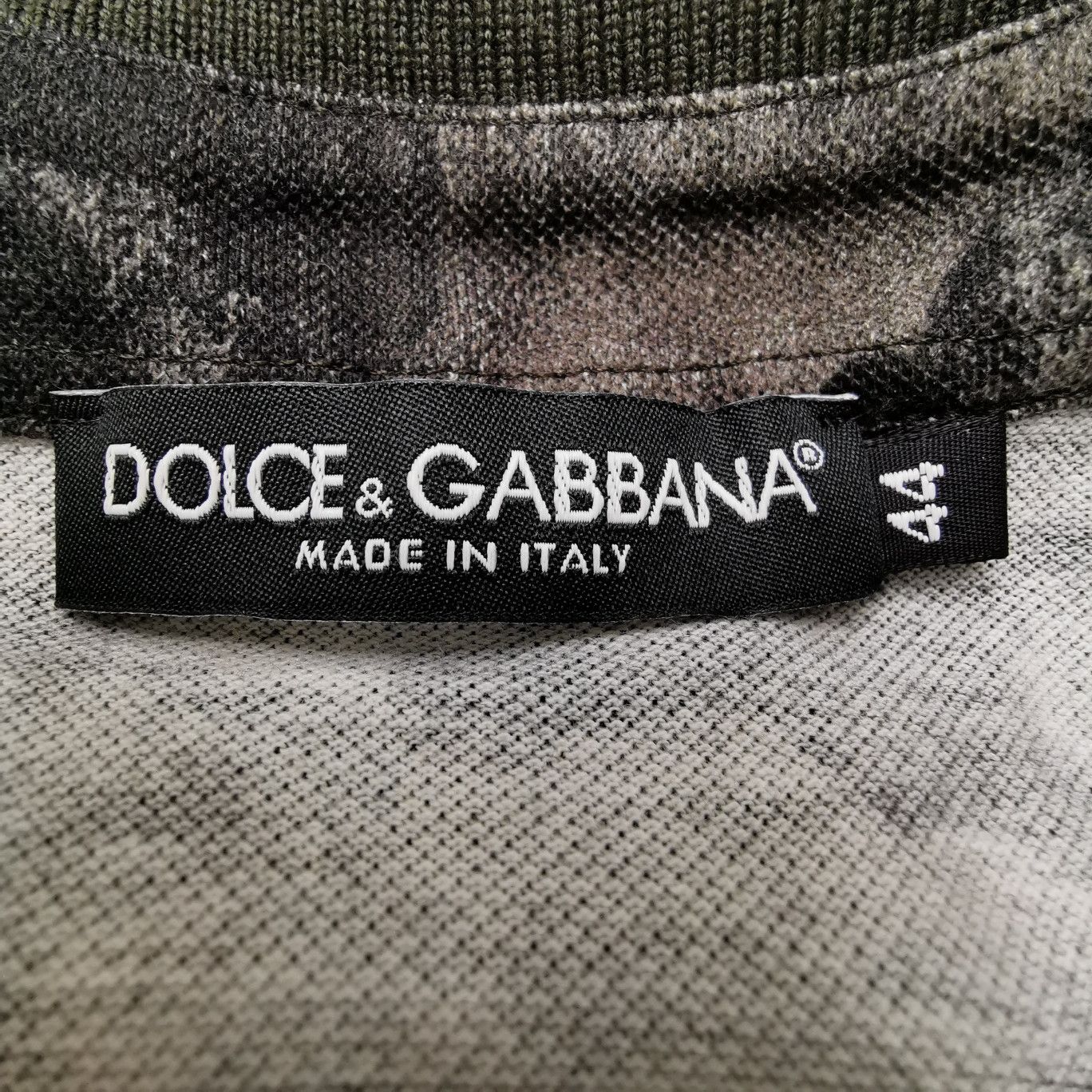Dolce & Gabbana Dolce & Gabbana Camo Crown Polo Shirt EU 44 Size US S / EU 44-46 / 1 - 5 Thumbnail