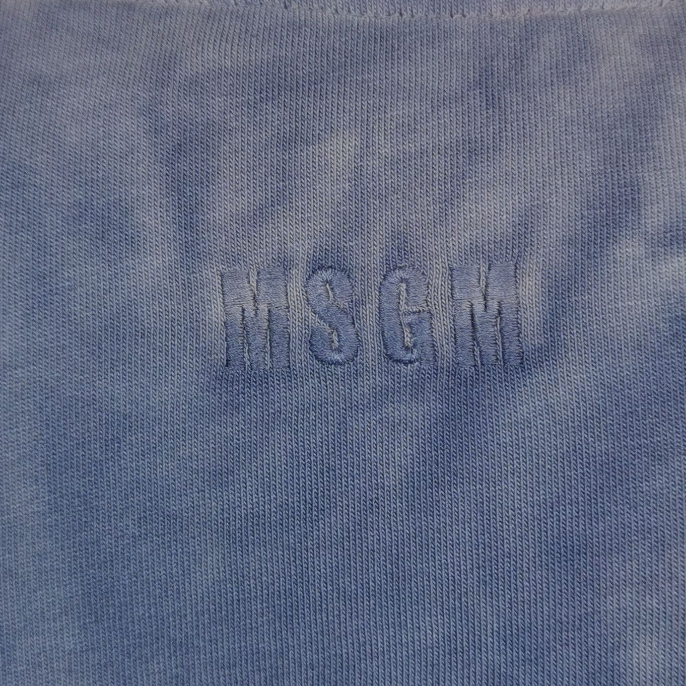 MSGM MSGM Contrast Gradient Cotton T-Shirt Size S Size US S / EU 44-46 / 1 - 4 Thumbnail
