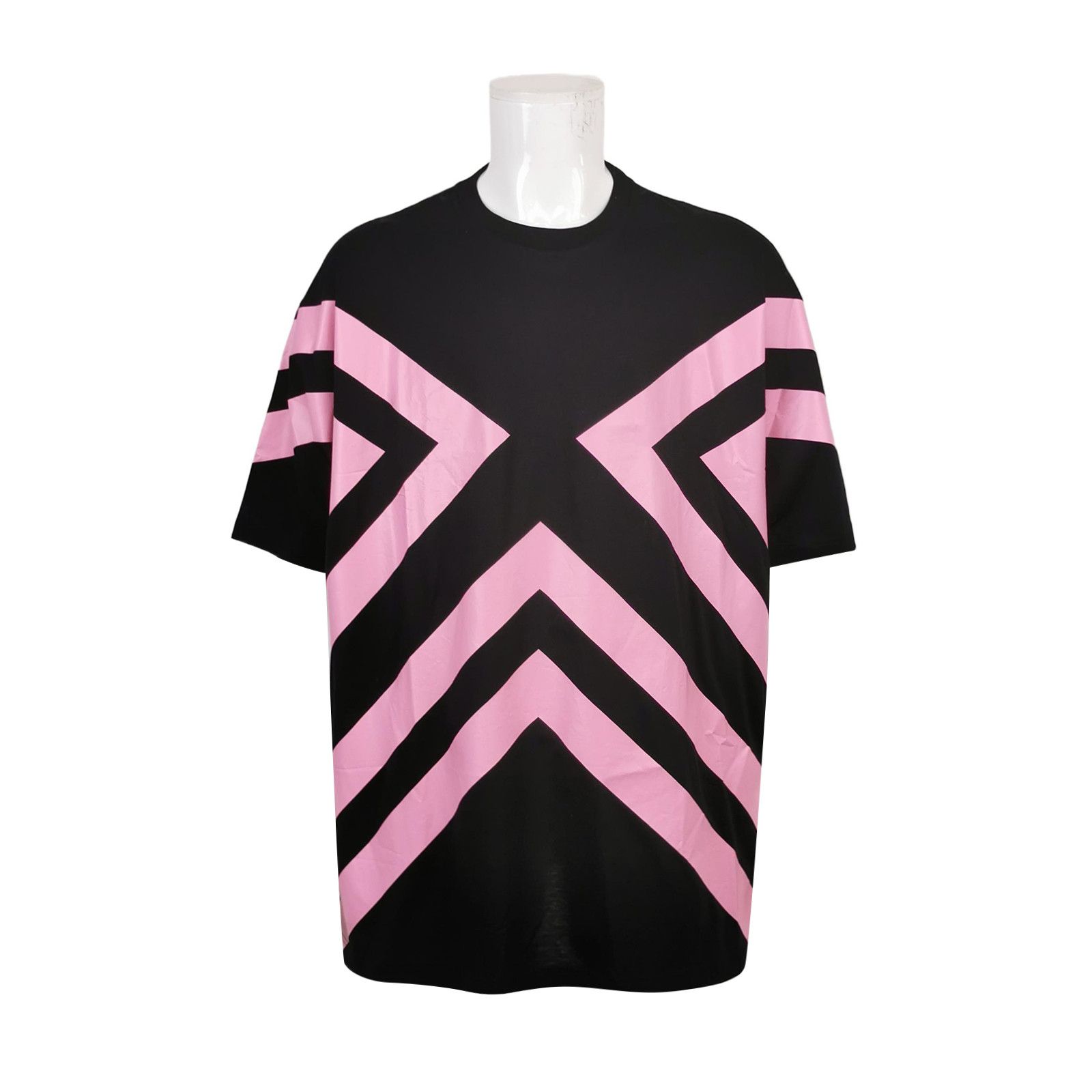 Prada Prada Geometric Graphic Short Sleeve T-Shirt XL Size US XL / EU 56 / 4 - 2 Thumbnail