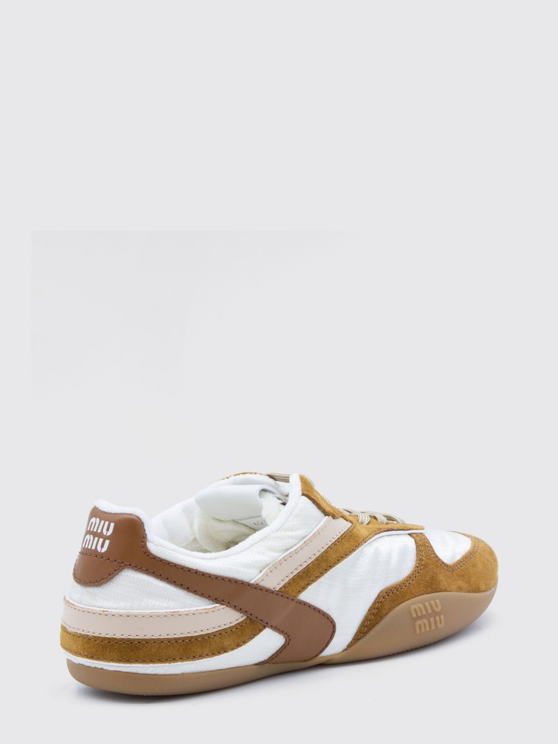 Miu Miu Miu Miu Sneakers Woman Brown Size US 6 / IT 36 - 3 Thumbnail