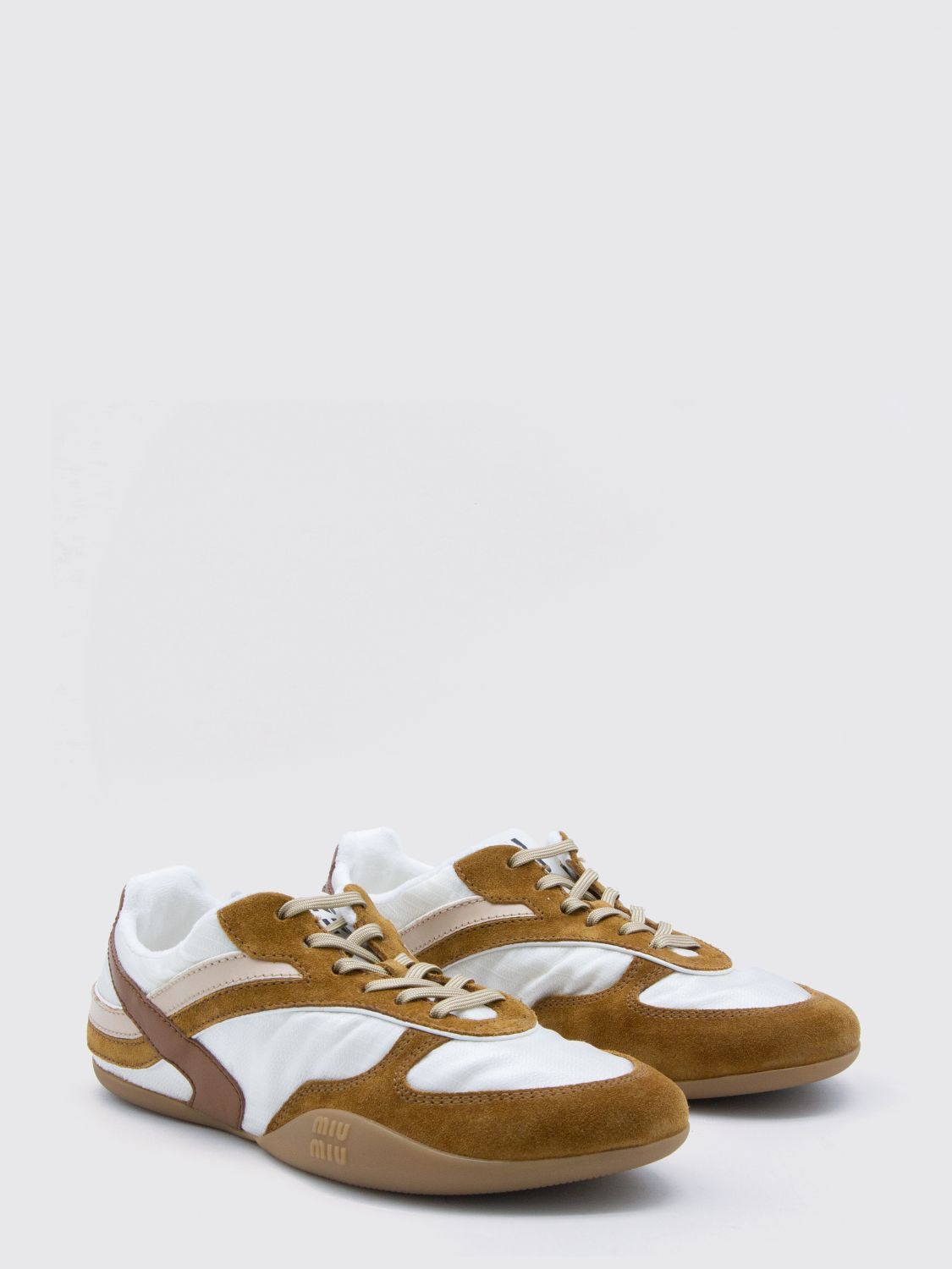 Miu Miu Miu Miu Sneakers Woman Brown Size US 8 / IT 38 - 2 Thumbnail