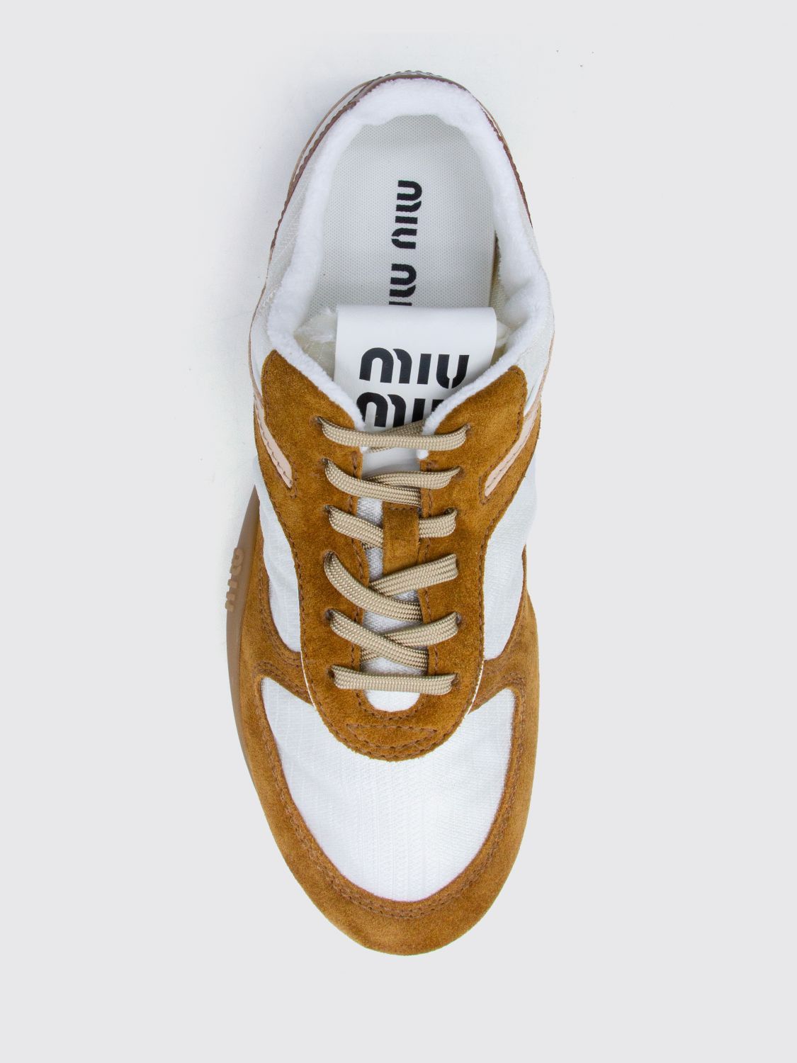Miu Miu Miu Miu Sneakers Woman Brown Size US 8 / IT 38 - 4 Thumbnail