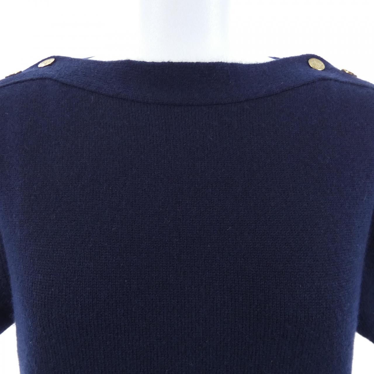Louis Vuitton Louis Vuitton Louis Vuitton Cashmere Dress Textile Dresses FLKD12FO2 DUTY FREE for USA Size ONE SIZE - 5 Thumbnail