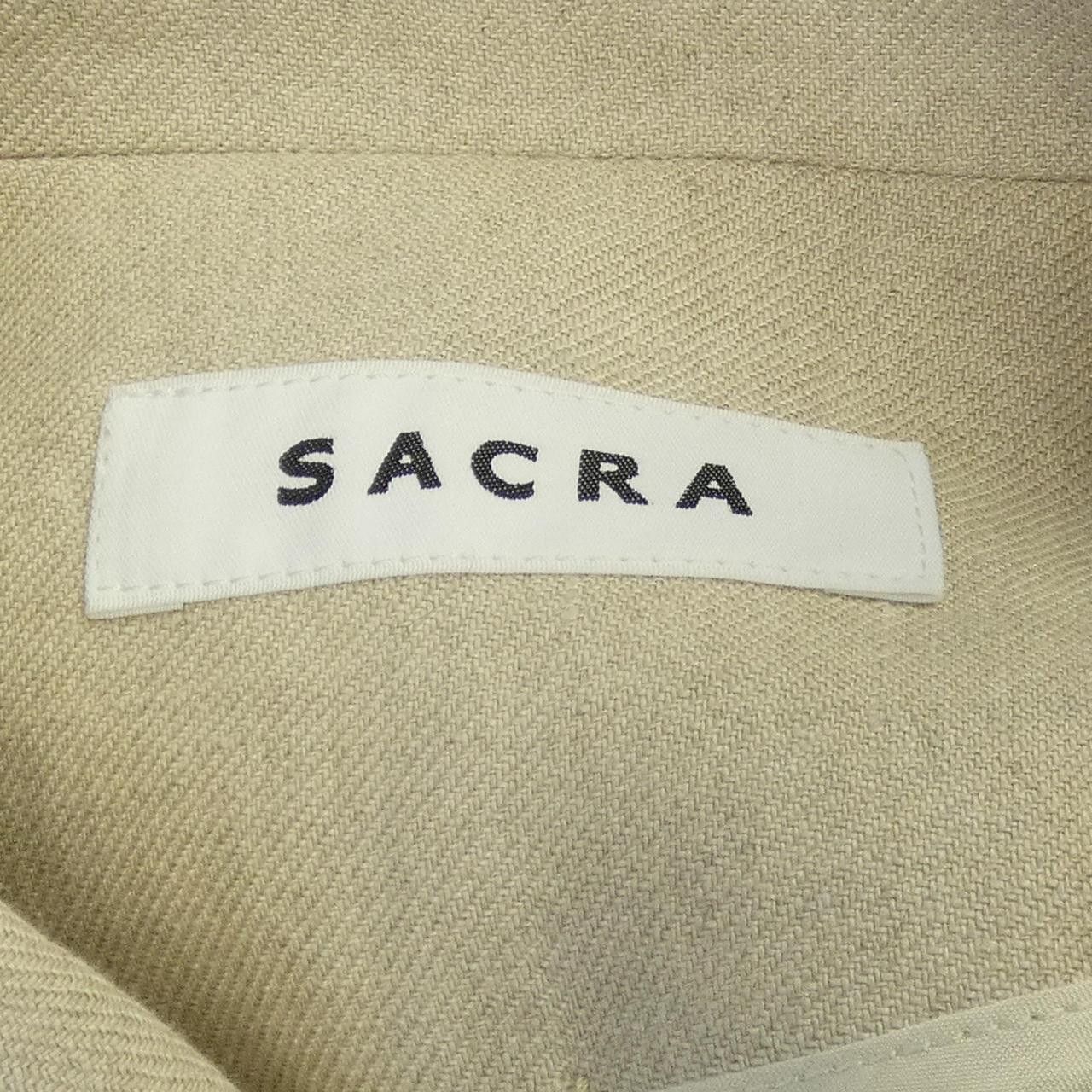 Other Other SACRA Long Vest Textile Outerwear DUTY FREE for USA Size ONE SIZE - 4 Thumbnail