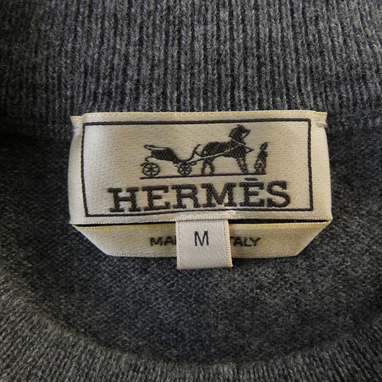 Hermes Hermes Hermes Maillon Chaine d’Ancre Cashmere Knitwear Textile Tops DUTY FREE for USA Size ONE SIZE - 4 Thumbnail