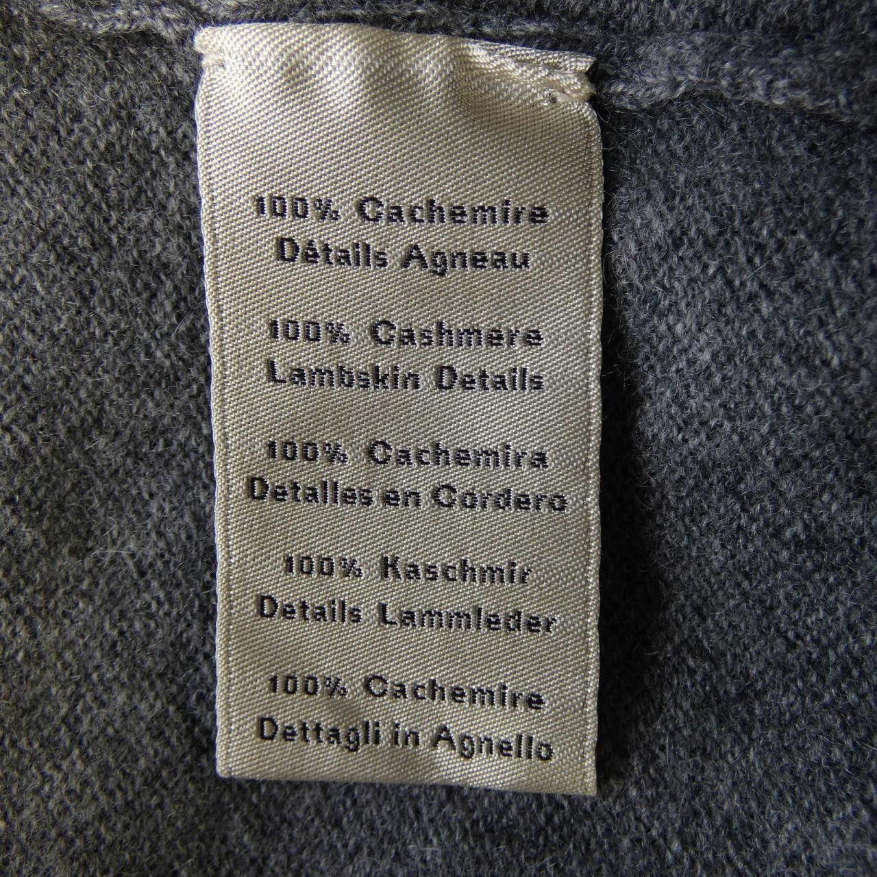 Hermes Hermes Hermes Maillon Chaine d’Ancre Cashmere Knitwear Textile Tops DUTY FREE for USA Size ONE SIZE - 3 Thumbnail