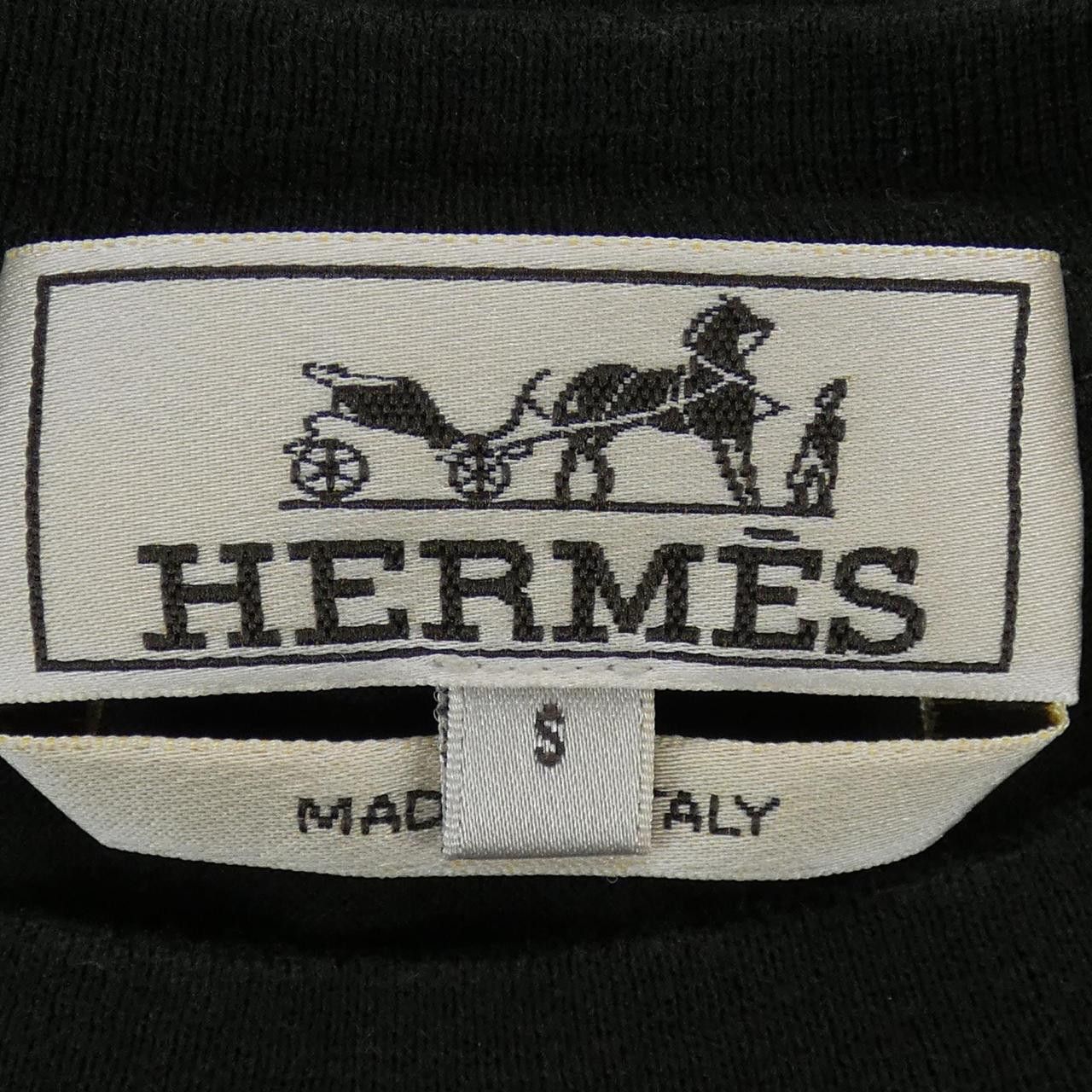 Hermes Hermes Hermes Cotton T Shirt Textile T-Shirts DUTY FREE for USA Size ONE SIZE - 4 Thumbnail