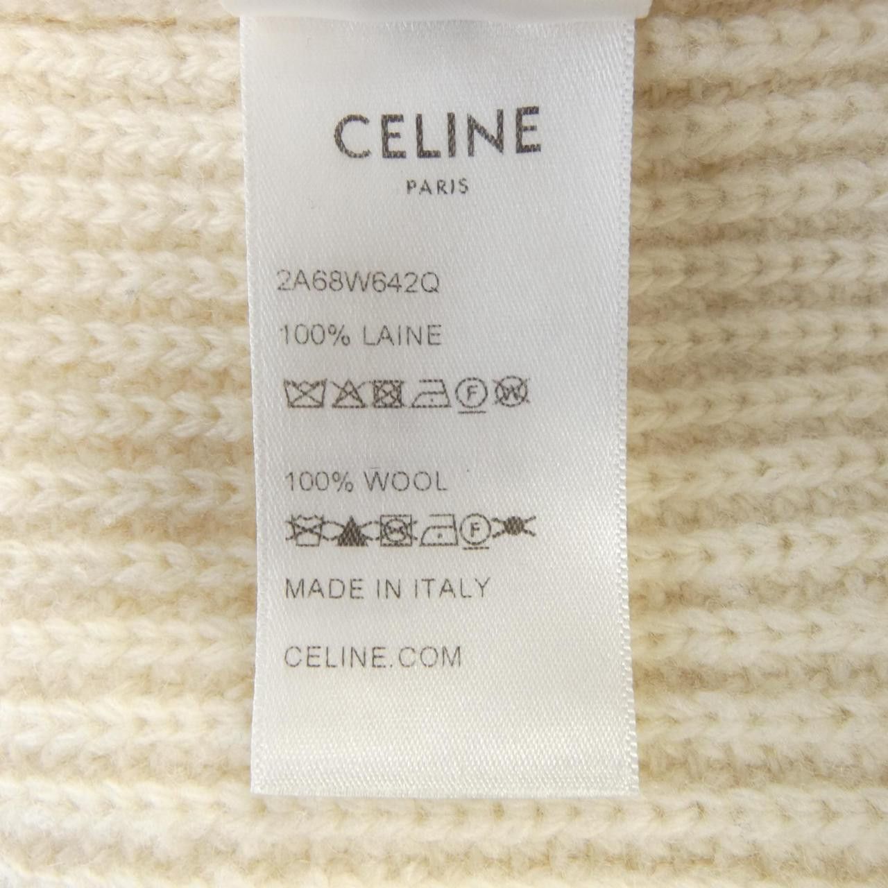 Celine Celine CELINE Knit Top Textile Tops 2A68W642Q DUTY FREE for USA Size ONE SIZE - 3 Thumbnail
