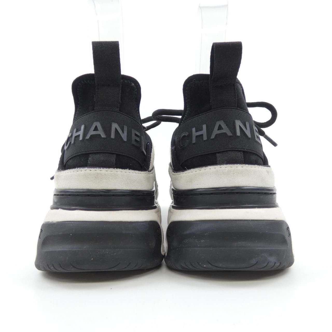 Chanel Chanel Chanel Fabric Suede Calfskin Sneakers Textile Shoes G39070Y56144 DUTY FREE for USA Size ONE SIZE - 5 Thumbnail