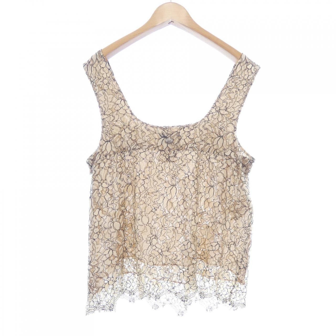 Chanel Chanel Chanel Top Textile Tops P53157V39649 DUTY FREE for USA Size ONE SIZE - 2 Thumbnail