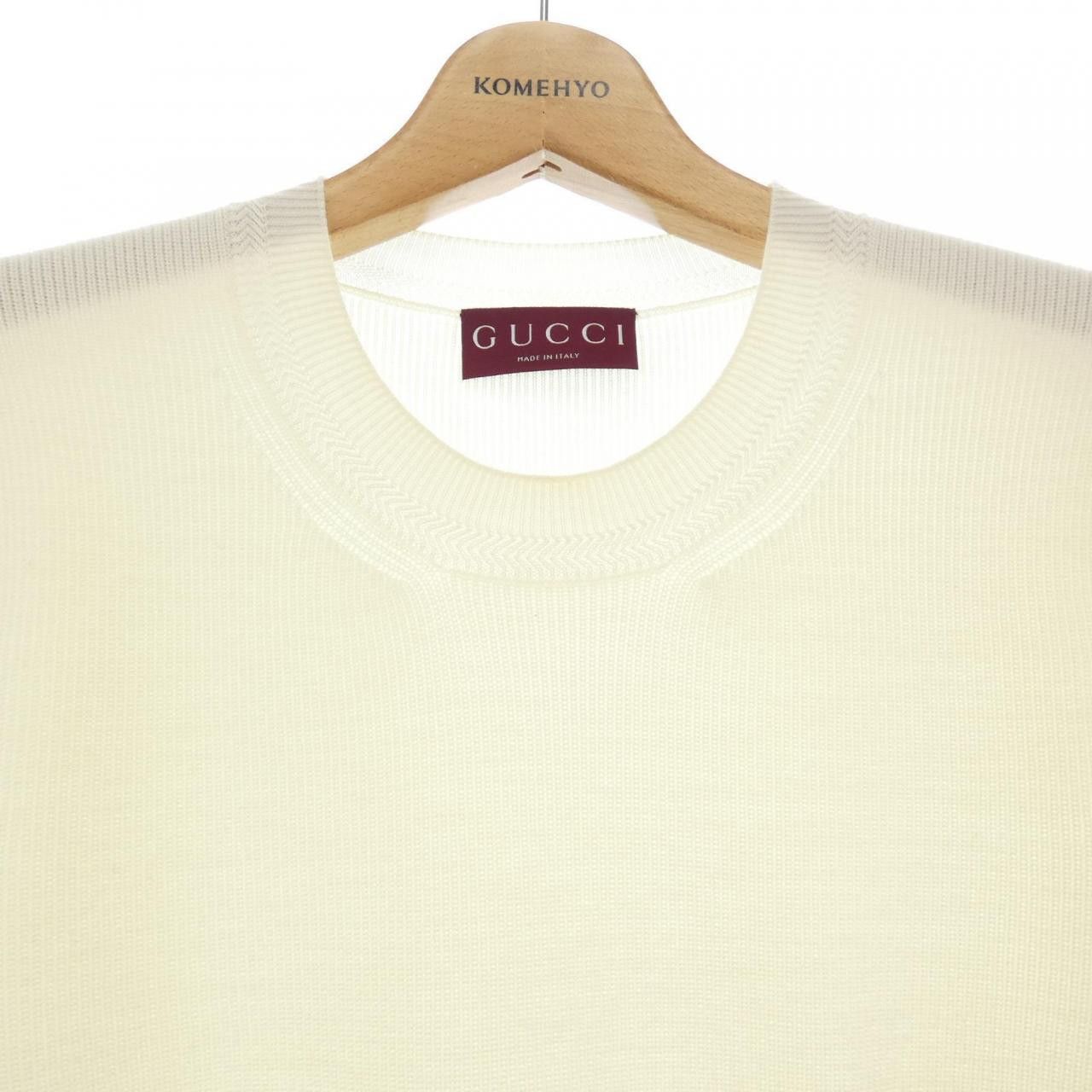 Gucci Gucci Gucci Knit Top Textile Tops 793101XKDSS DUTY FREE for USA Size ONE SIZE - 5 Thumbnail