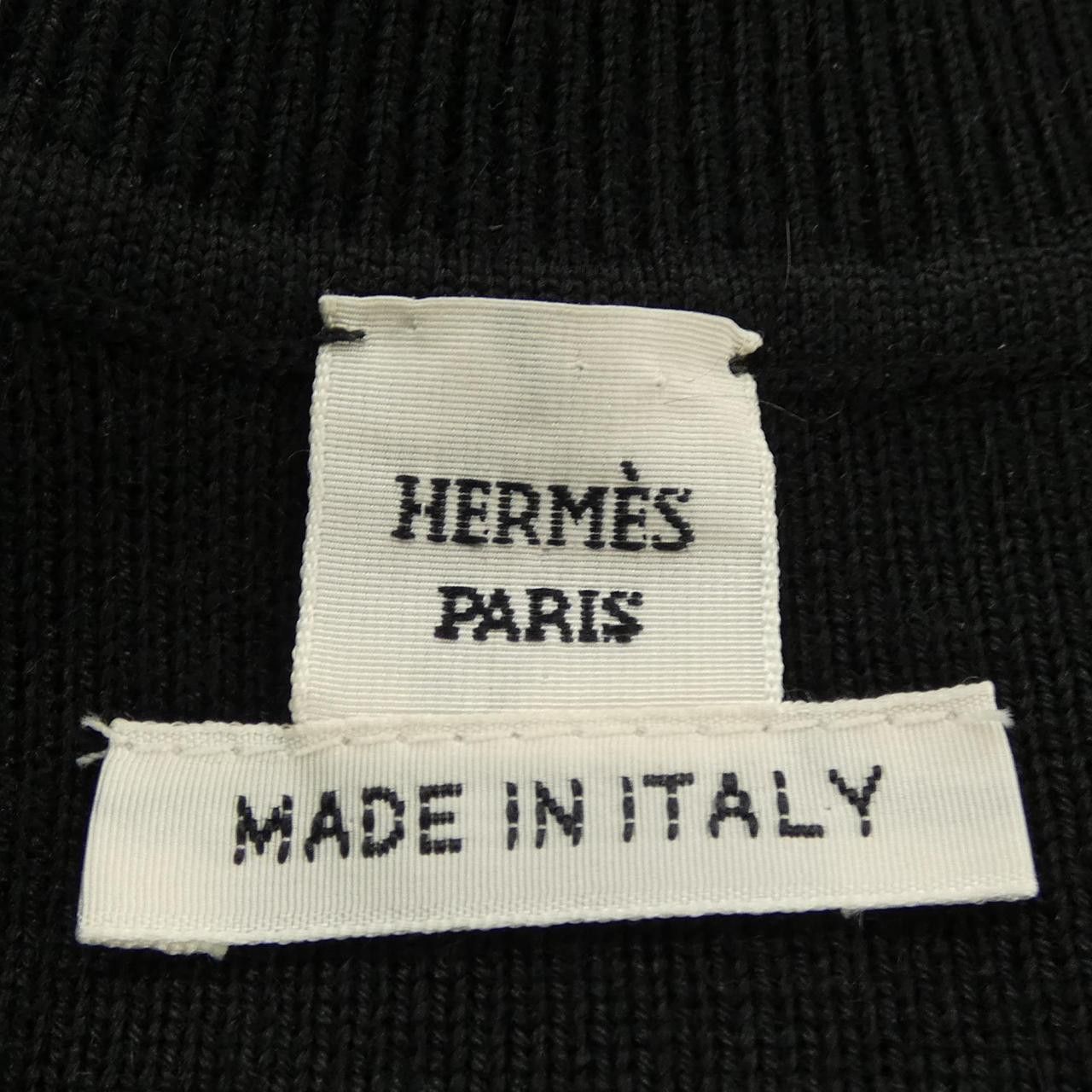 Hermes Hermes Hermes FANTASIE D'ETRIERS cashmere blend dress Textile Dresses DUTY FREE for USA Size ONE SIZE - 5 Thumbnail
