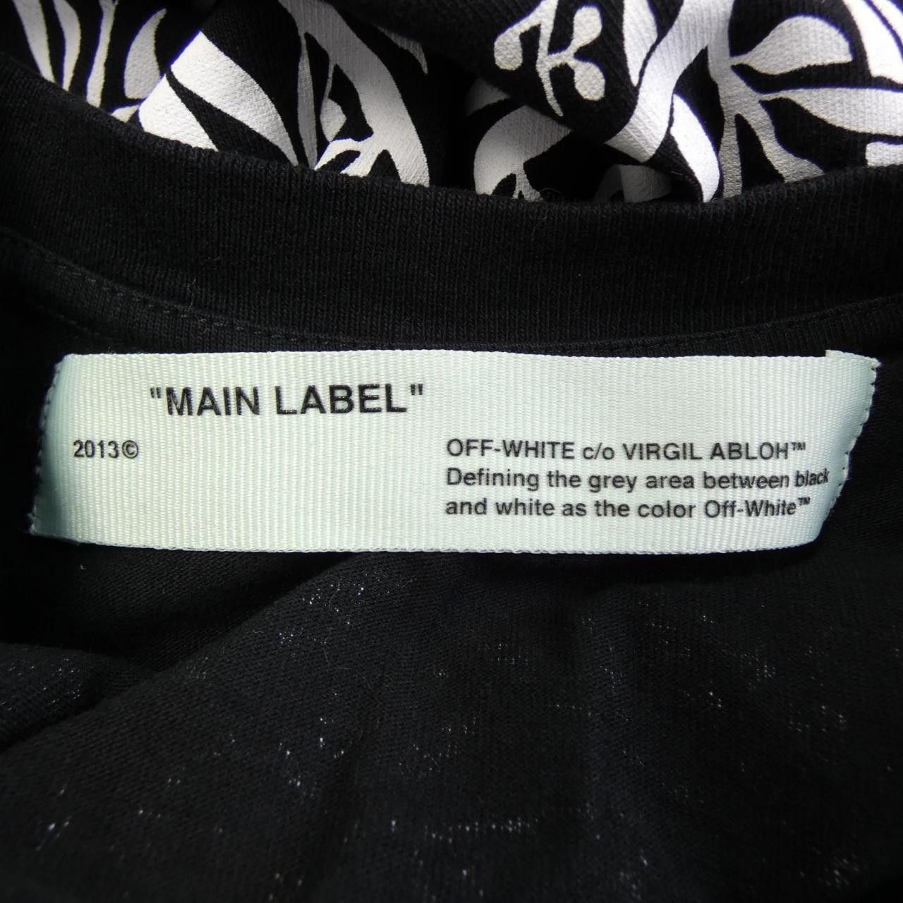 Off-White Off-White Off-White Cotton T-shirt Textile T-Shirts DUTY FREE for USA Size ONE SIZE - 4 Thumbnail