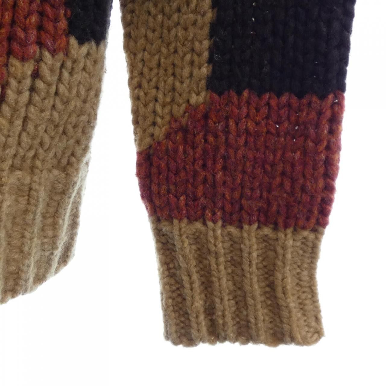 Dries Van Noten Dries Van Noten Dries Van Noten Wool Knitwear Textile Tops DUTY FREE for USA Size ONE SIZE - 6 Thumbnail