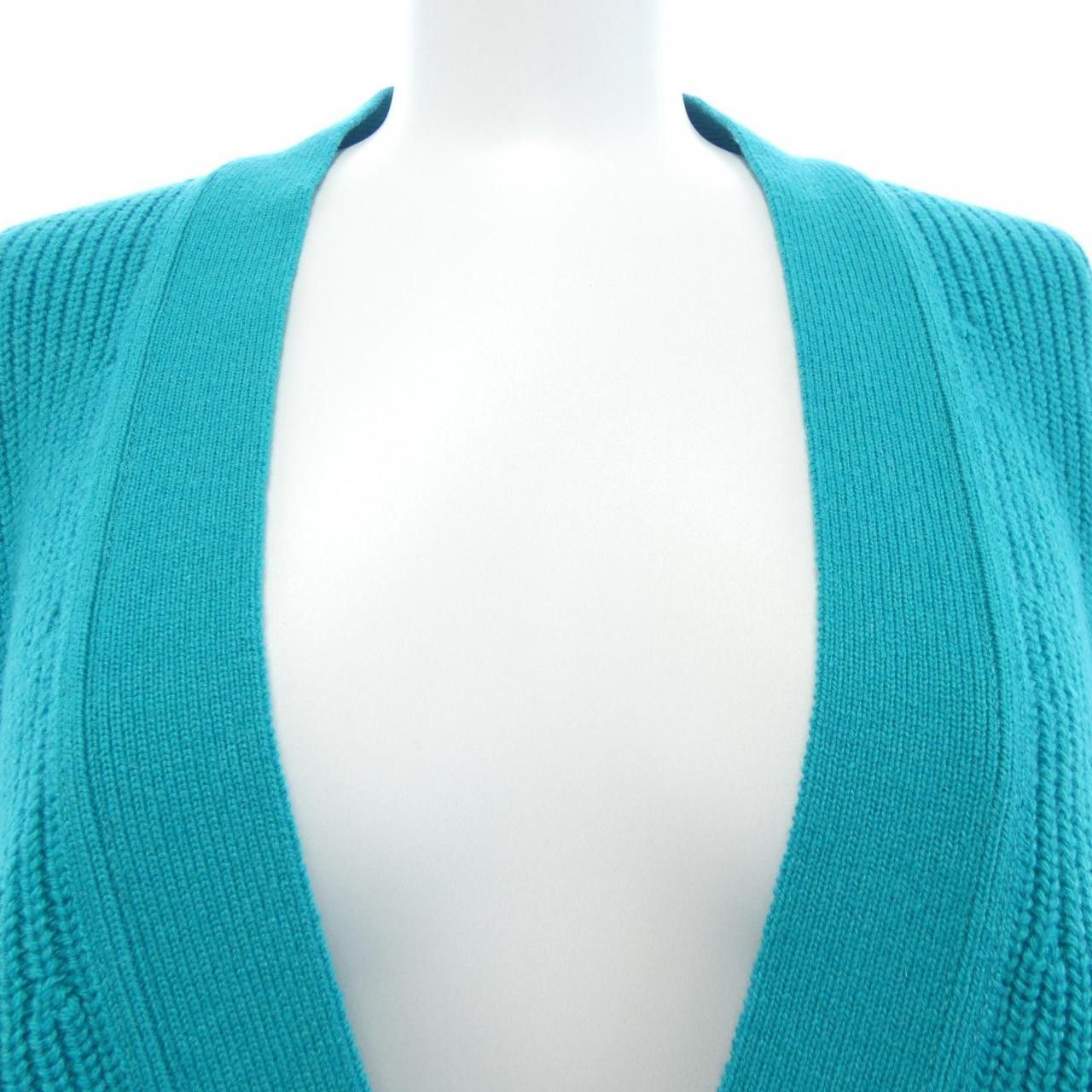 Hermes Hermes Hermes Cashmere Cardigan Textile Tops DUTY FREE for USA Size ONE SIZE - 5 Thumbnail