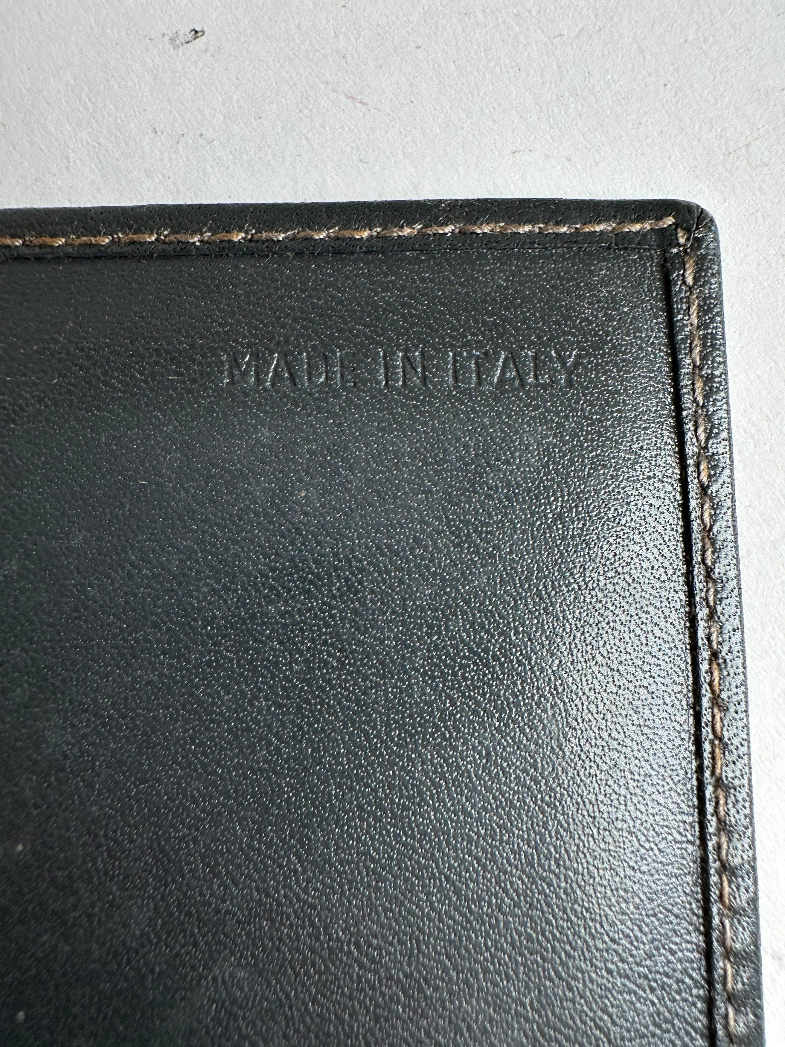 Givenchy Vintage 4G Leather Long Bifold Wallet Black Size ONE SIZE - 3 Thumbnail