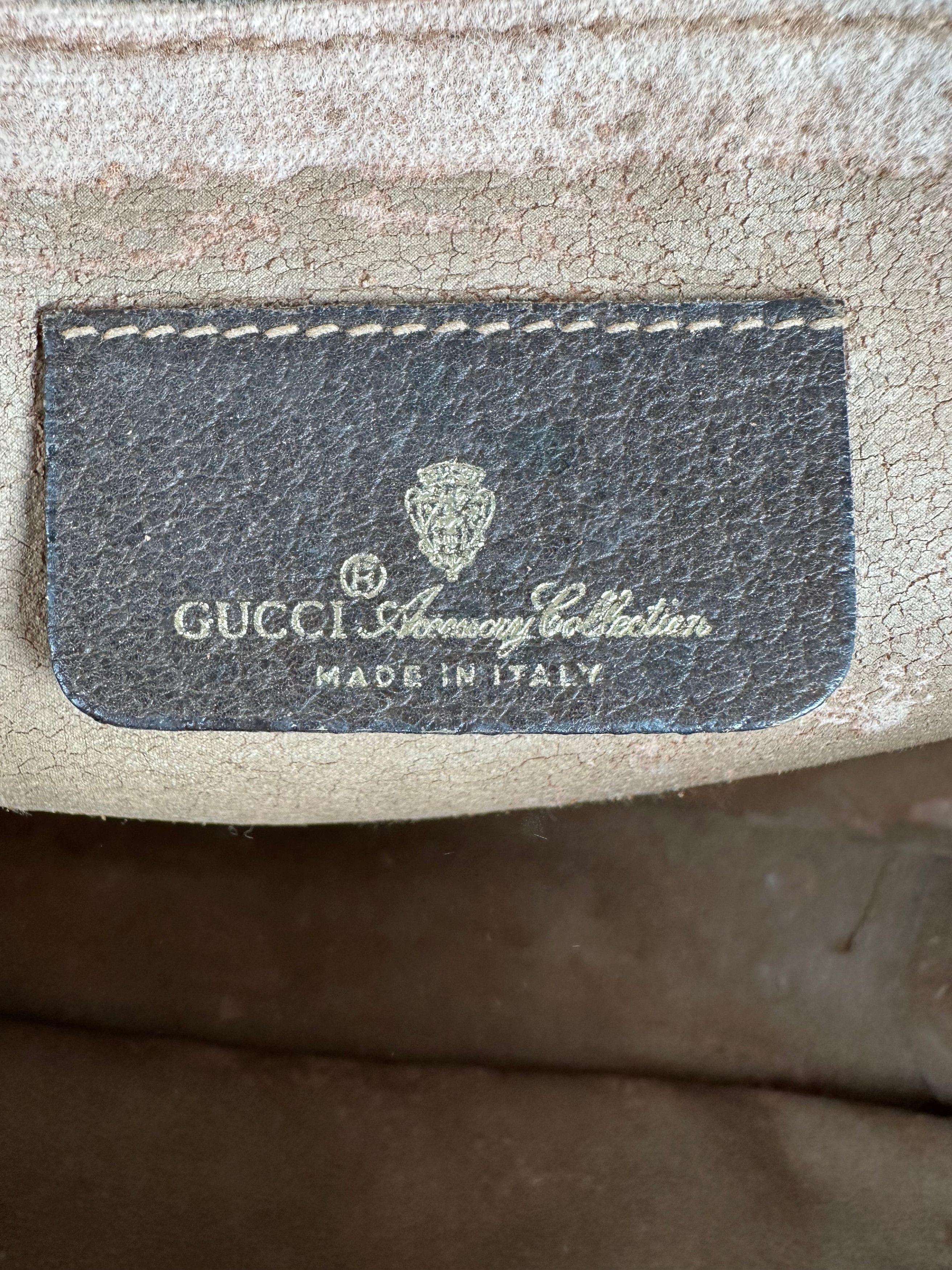 Gucci Vintage GG Supreme Monogram Coated Canvas Zip Pouch Beige Eb Size ONE SIZE - 5 Thumbnail