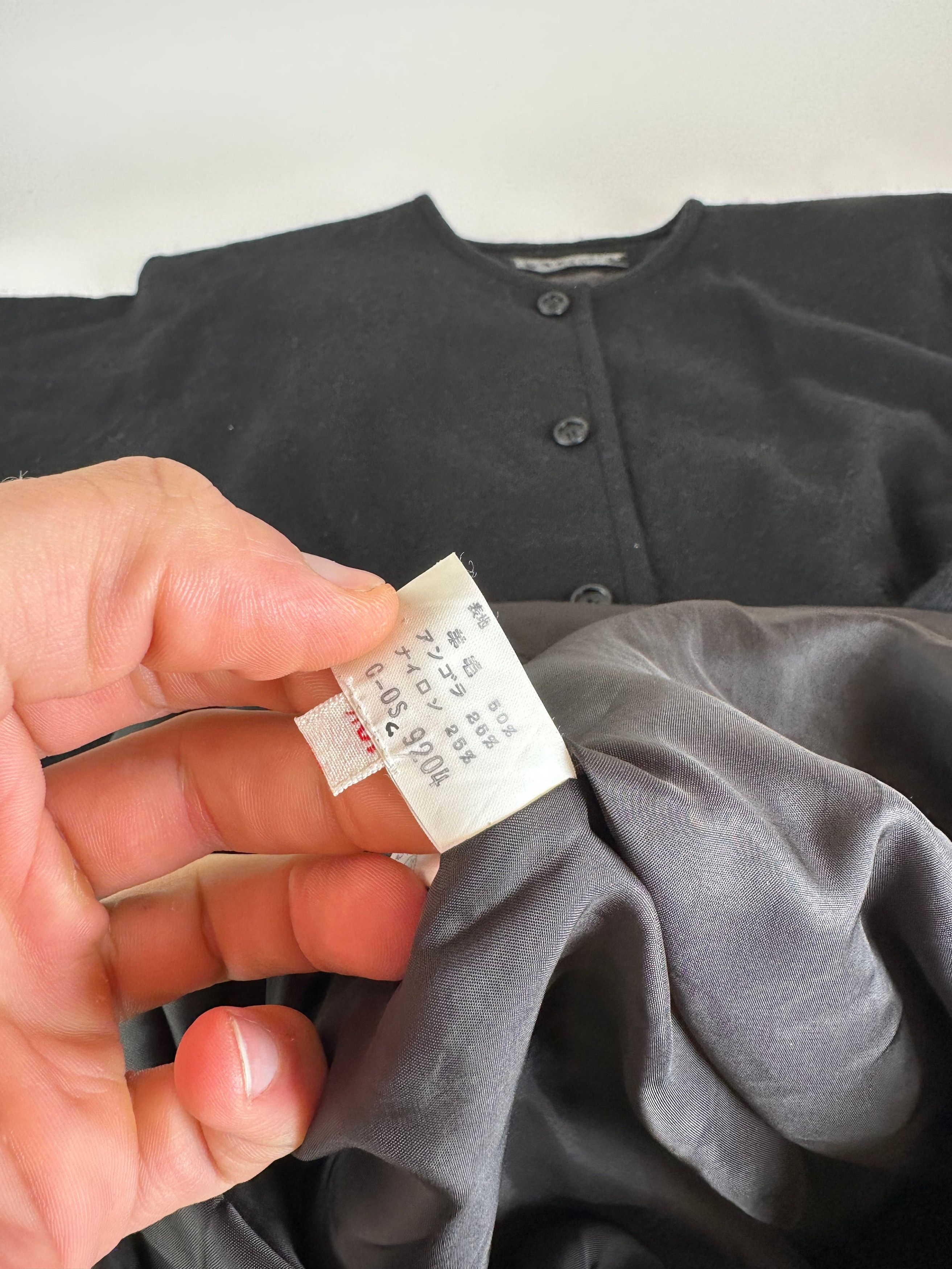Givenchy Vintage Wool Shift Dress Black M Size M / US 6-8 / IT 42-44 - 8 Thumbnail