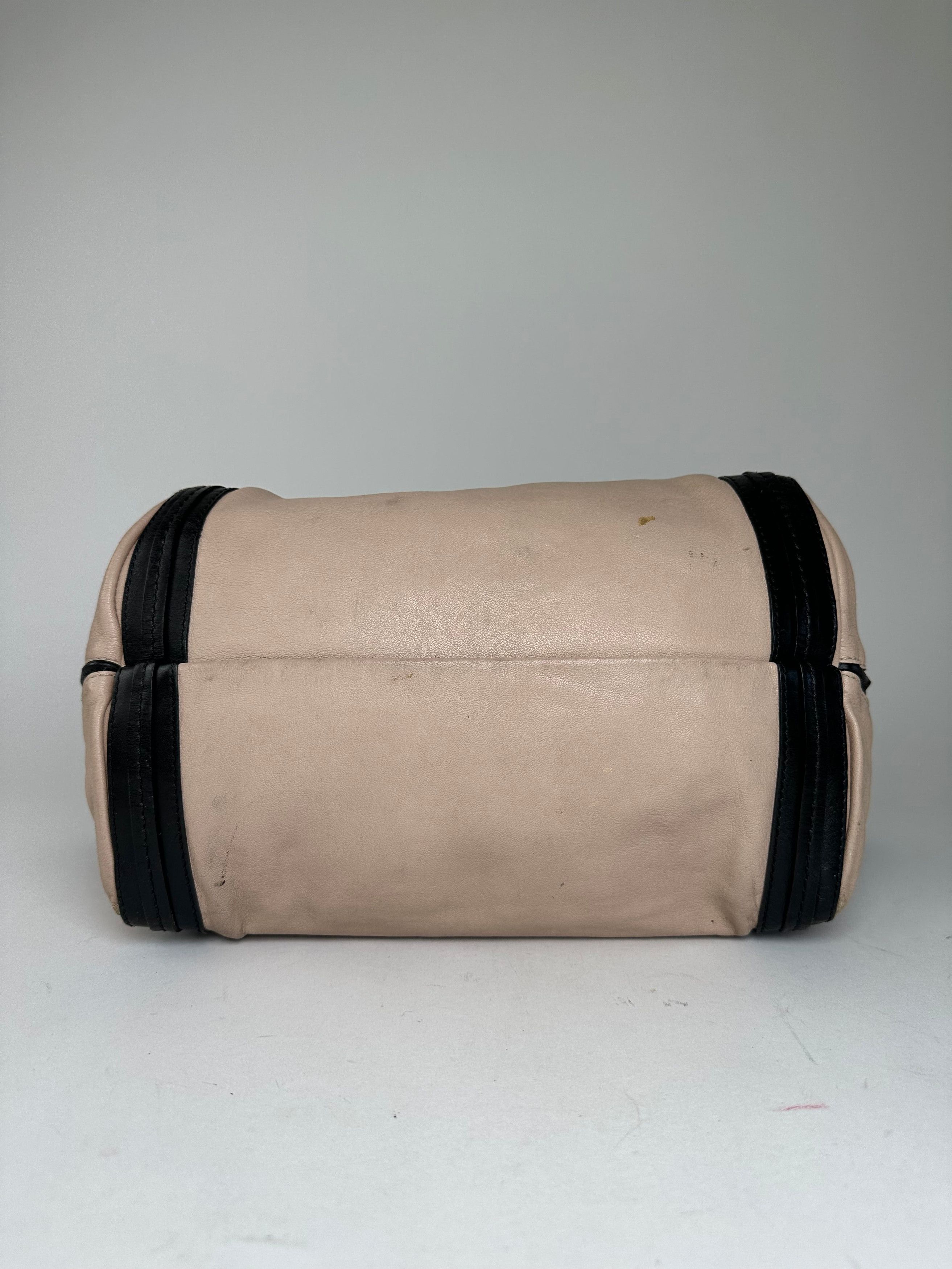 Chloe Vintage Leather Tote Bag Nude Black Size ONE SIZE - 8 Thumbnail