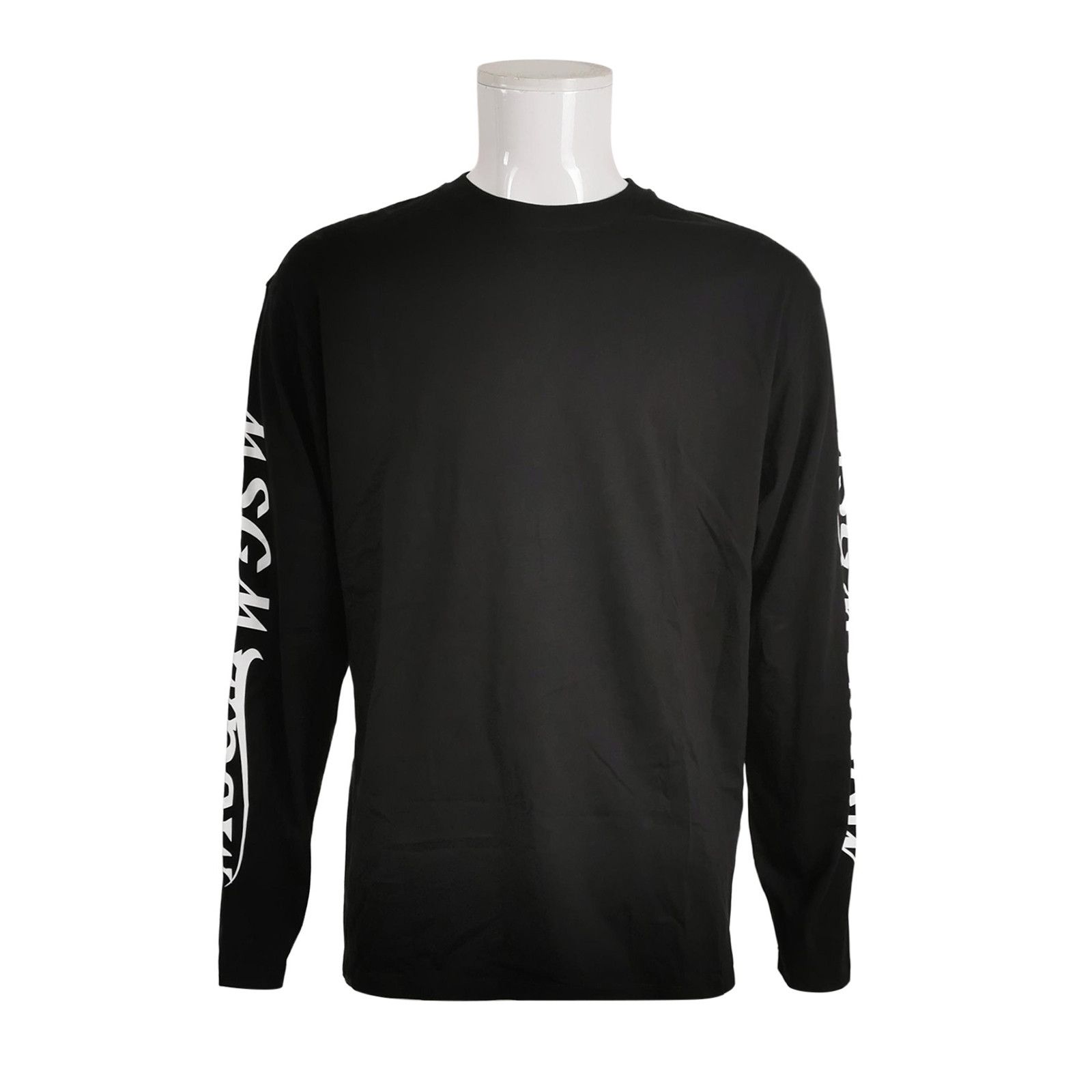 MSGM MSGM Logo Print Long Sleeve T-Shirt L Size US L / EU 52-54 / 3 - 2 Thumbnail