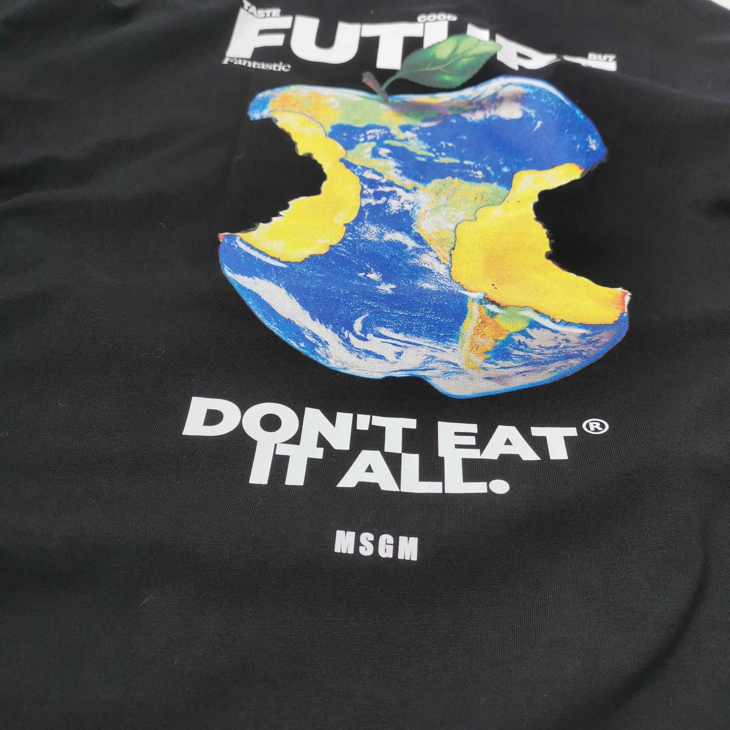 MSGM MSGM Earth Apple Graphic T-Shirt Size S Size US S / EU 44-46 / 1 - 4 Thumbnail