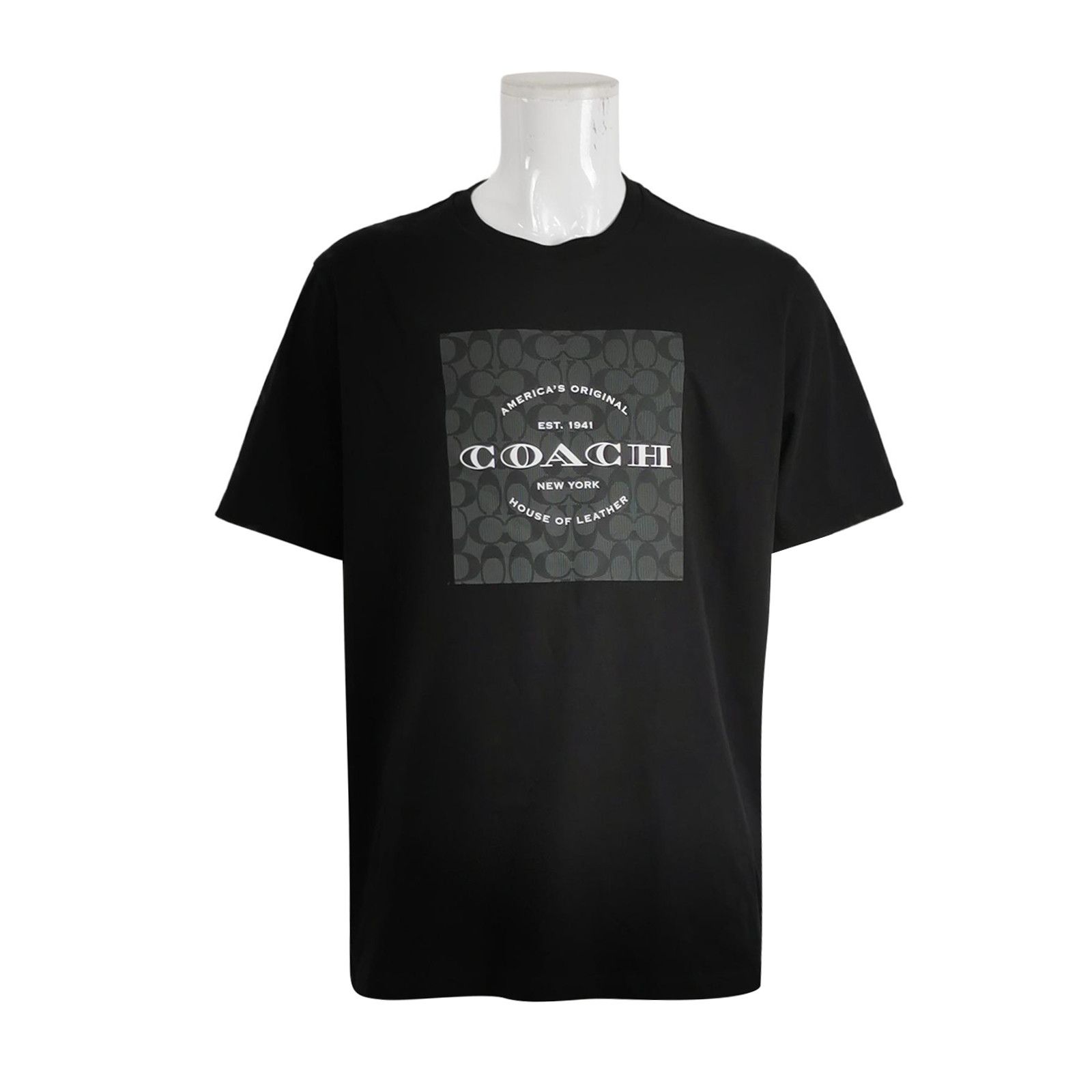 Coach Coach Square Logo Print Cotton T-Shirt XL Size US XL / EU 56 / 4 - 2 Thumbnail