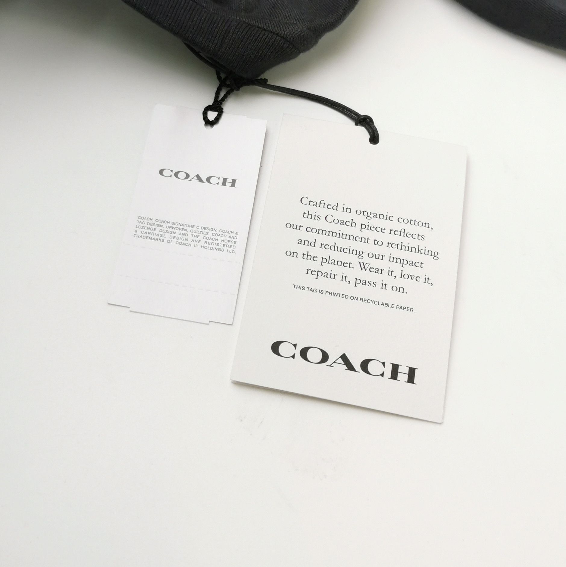 Coach Coach Square Logo Print Cotton T-Shirt XL Size US XL / EU 56 / 4 - 5 Thumbnail