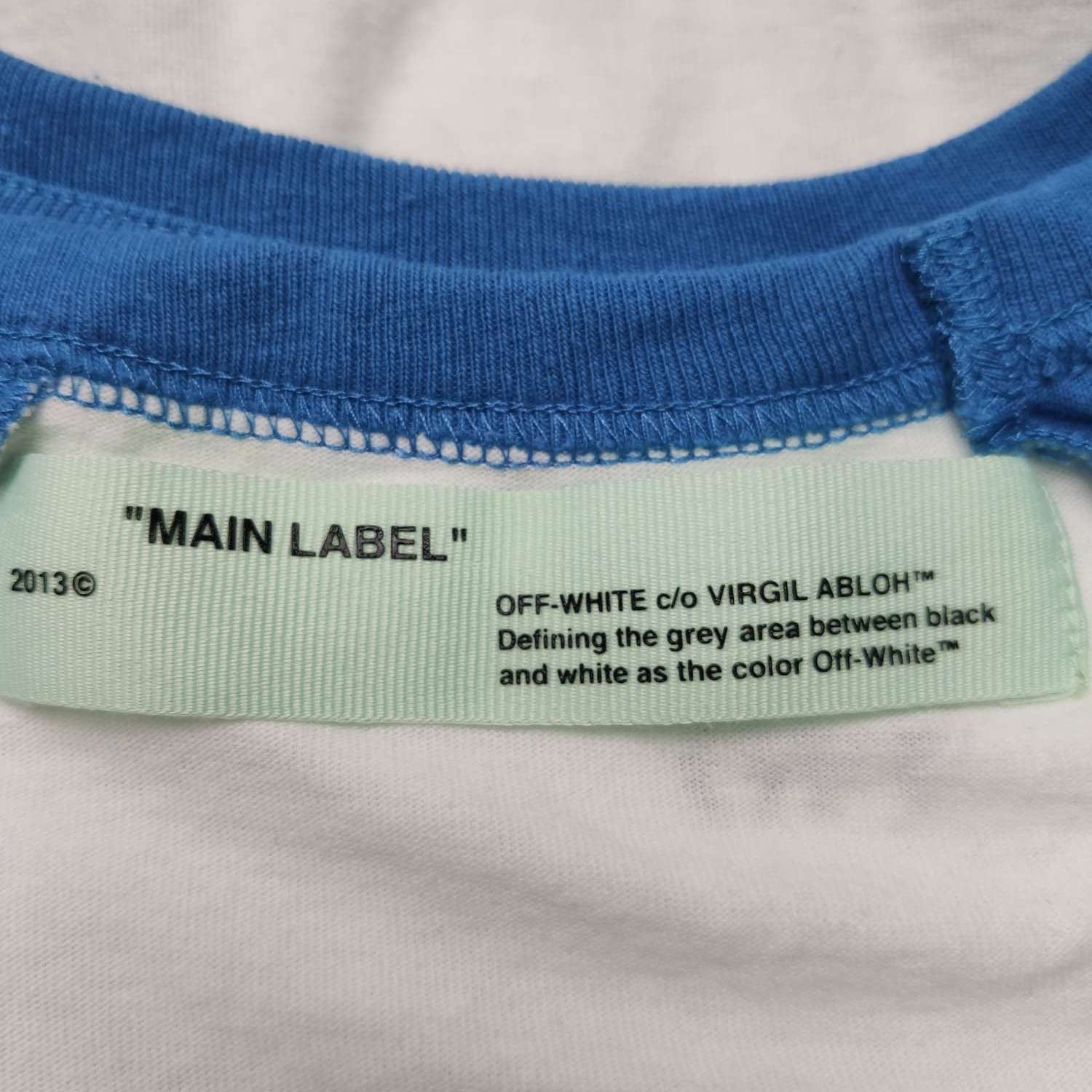 Off-White Off-White Diag Brushed Raglan Tee Size S Size US S / EU 44-46 / 1 - 7 Thumbnail