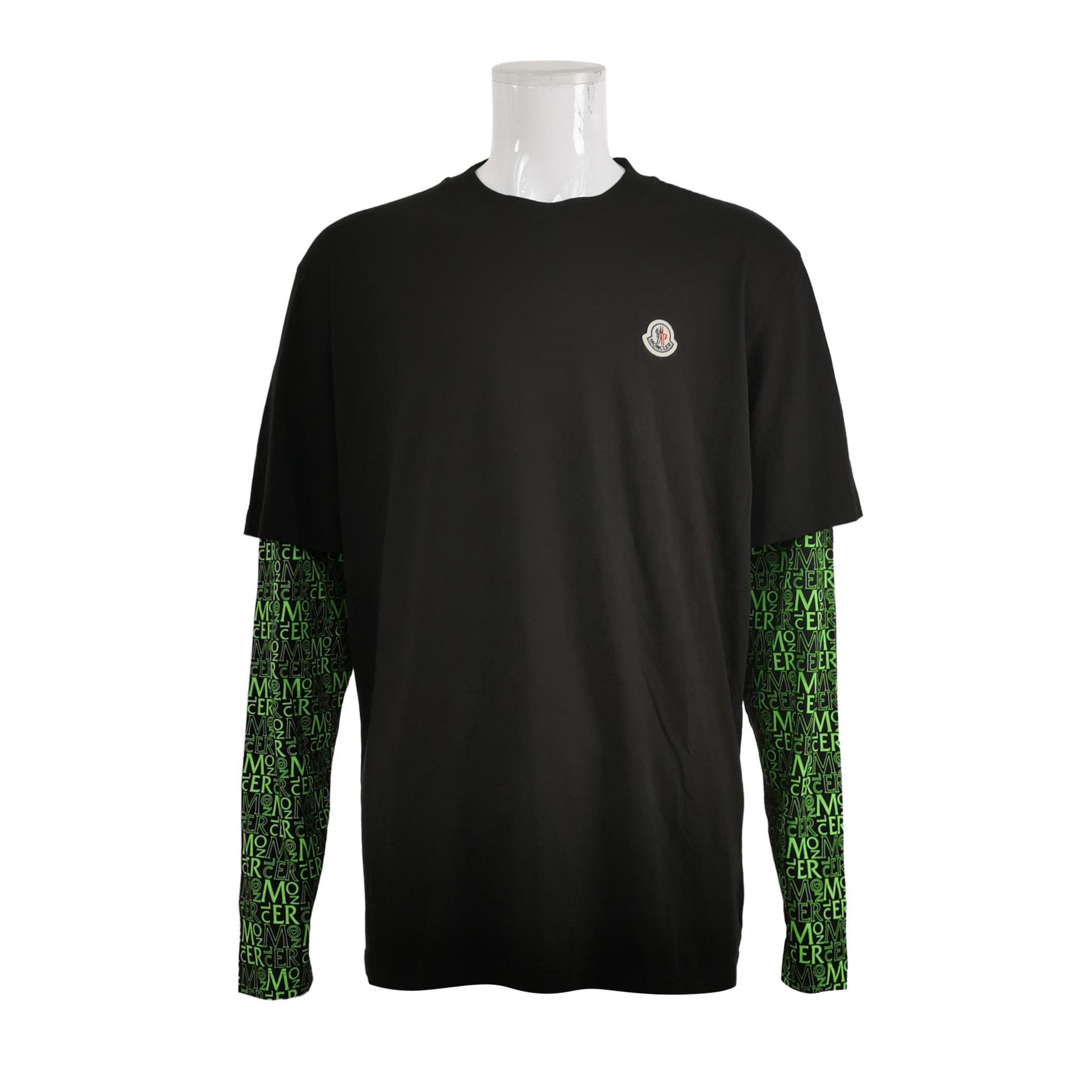 Moncler Moncler Logo Print Layered Long Sleeve T-Shirt L Size US L / EU 52-54 / 3 - 2 Thumbnail