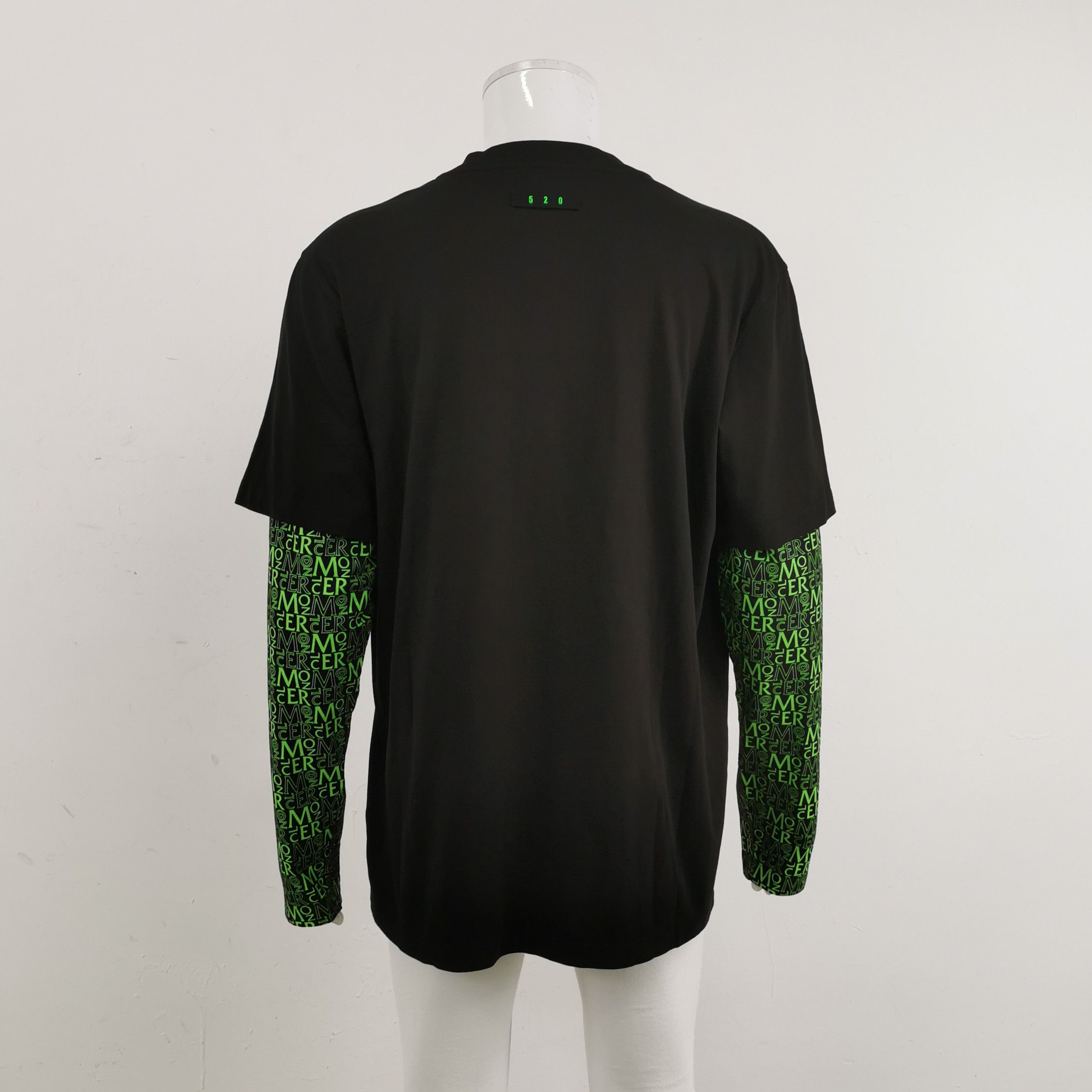 Moncler Moncler Logo Print Layered Long Sleeve T-Shirt L Size US L / EU 52-54 / 3 - 3 Thumbnail