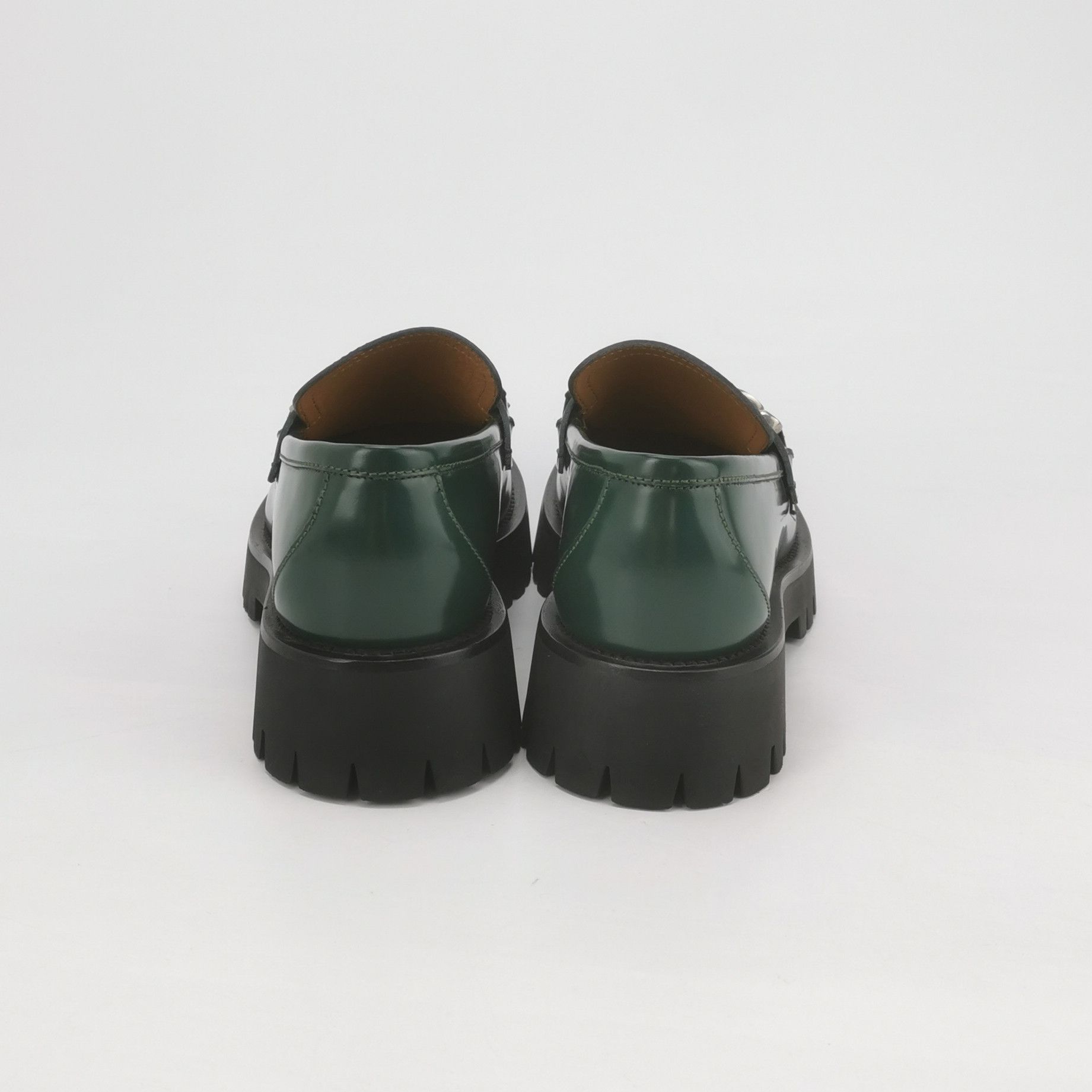 Gucci Gucci Interlocking G Chain Lug Loafers 41.5 Size US 8 / EU 41 - 4 Thumbnail