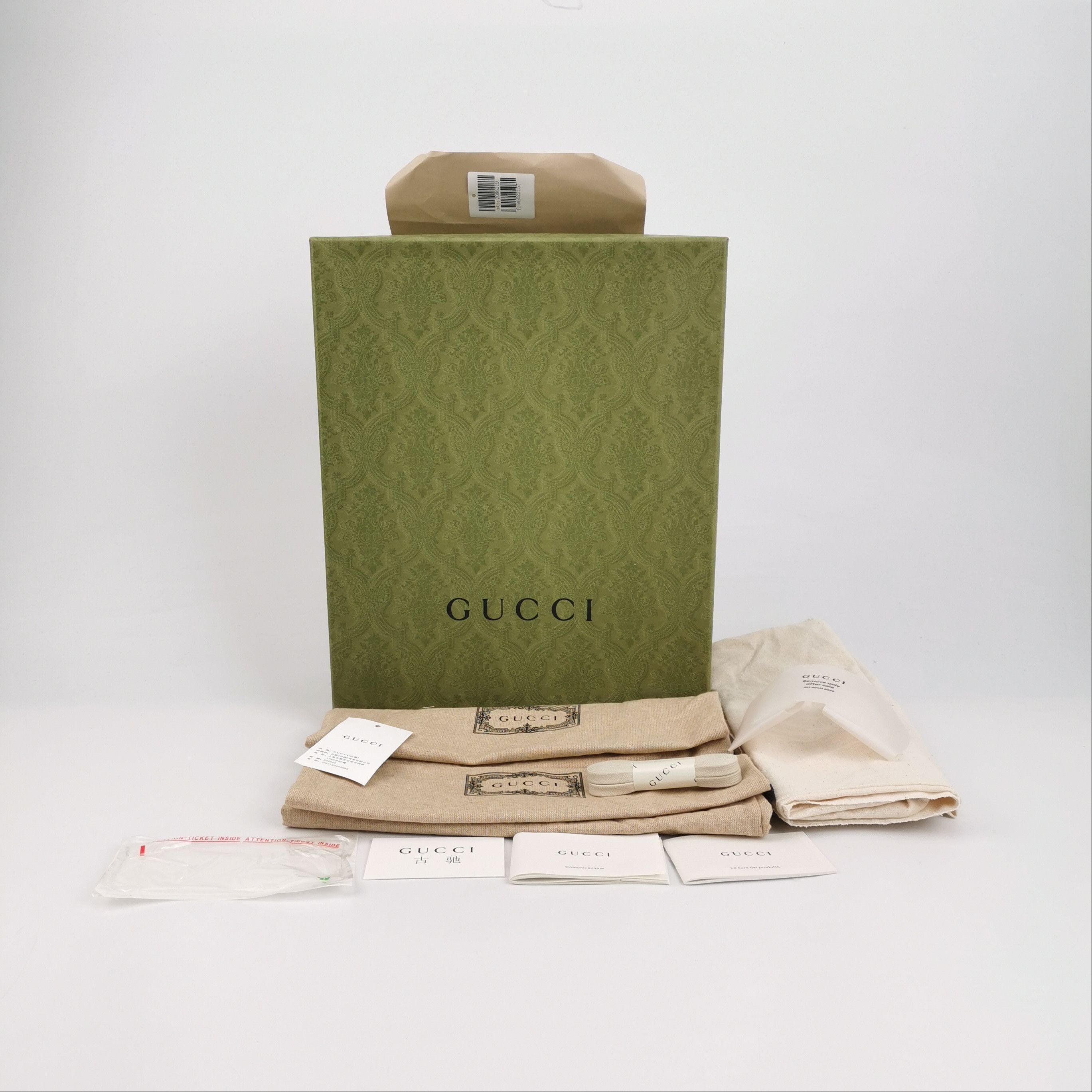 Gucci Gucci Tennis 1977 GG Suede High Top Sneakers 41 Size US 8 / EU 41 - 6 Thumbnail