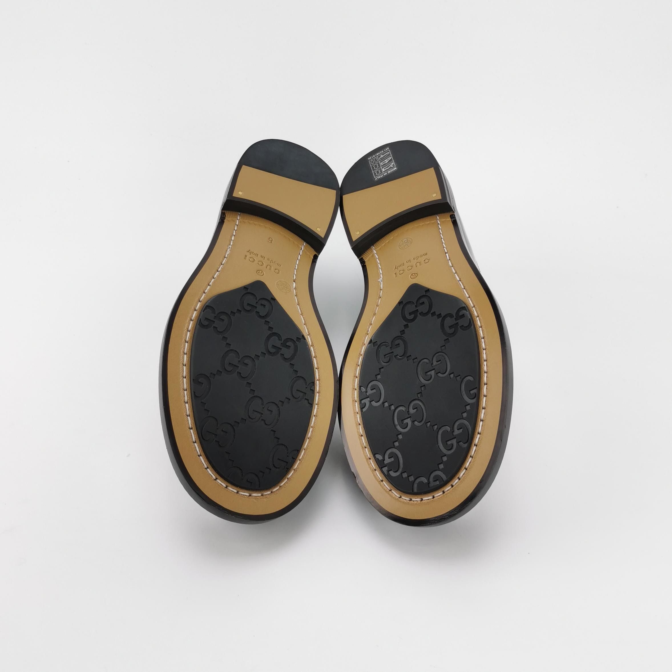Gucci Gucci Colorblock Leather Double G Loafers 6 Size US 7 / EU 40 - 5 Thumbnail