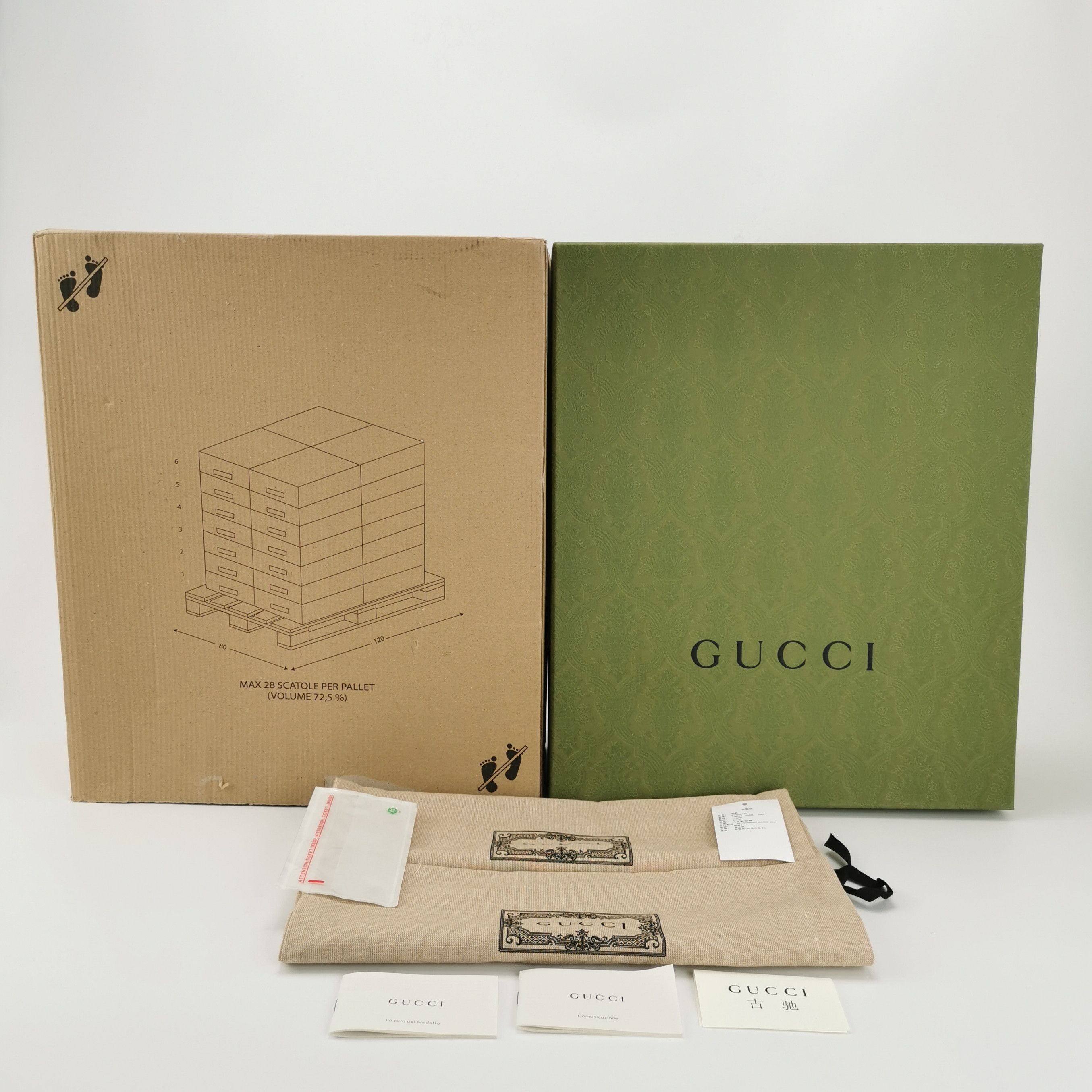 Gucci Gucci Monogram Knit Panel Leather Boots 46 Size US 13 / EU 46 - 8 Thumbnail