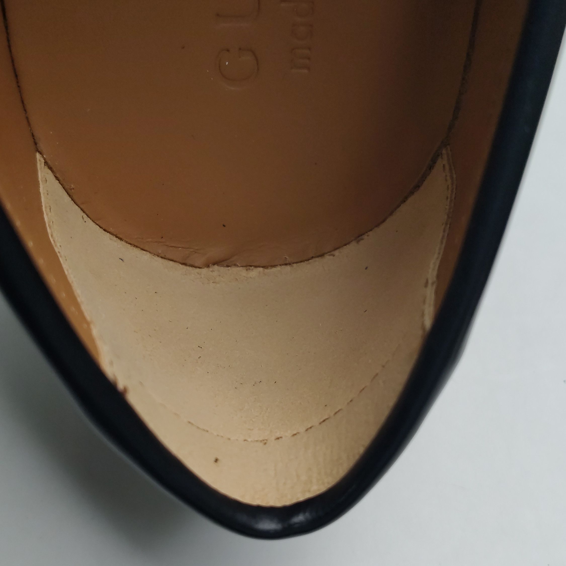 Gucci Gucci Interlocking G Leather Loafers Size 11 Size US 12 / EU 45 - 10 Thumbnail