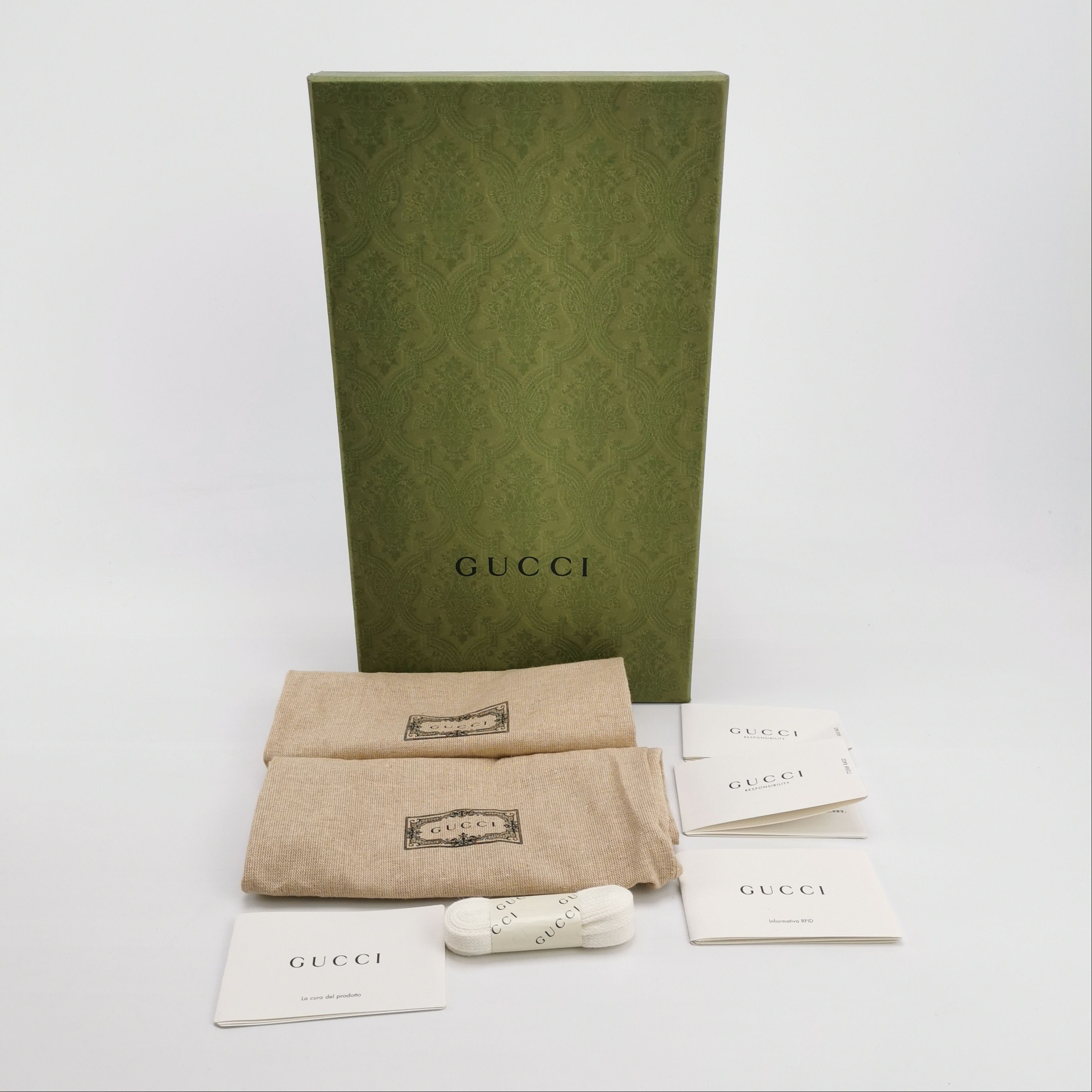 Gucci Gucci Logo Strap Ace Sneakers 38.5 Size US 8.5 / IT 38.5 - 6 Thumbnail