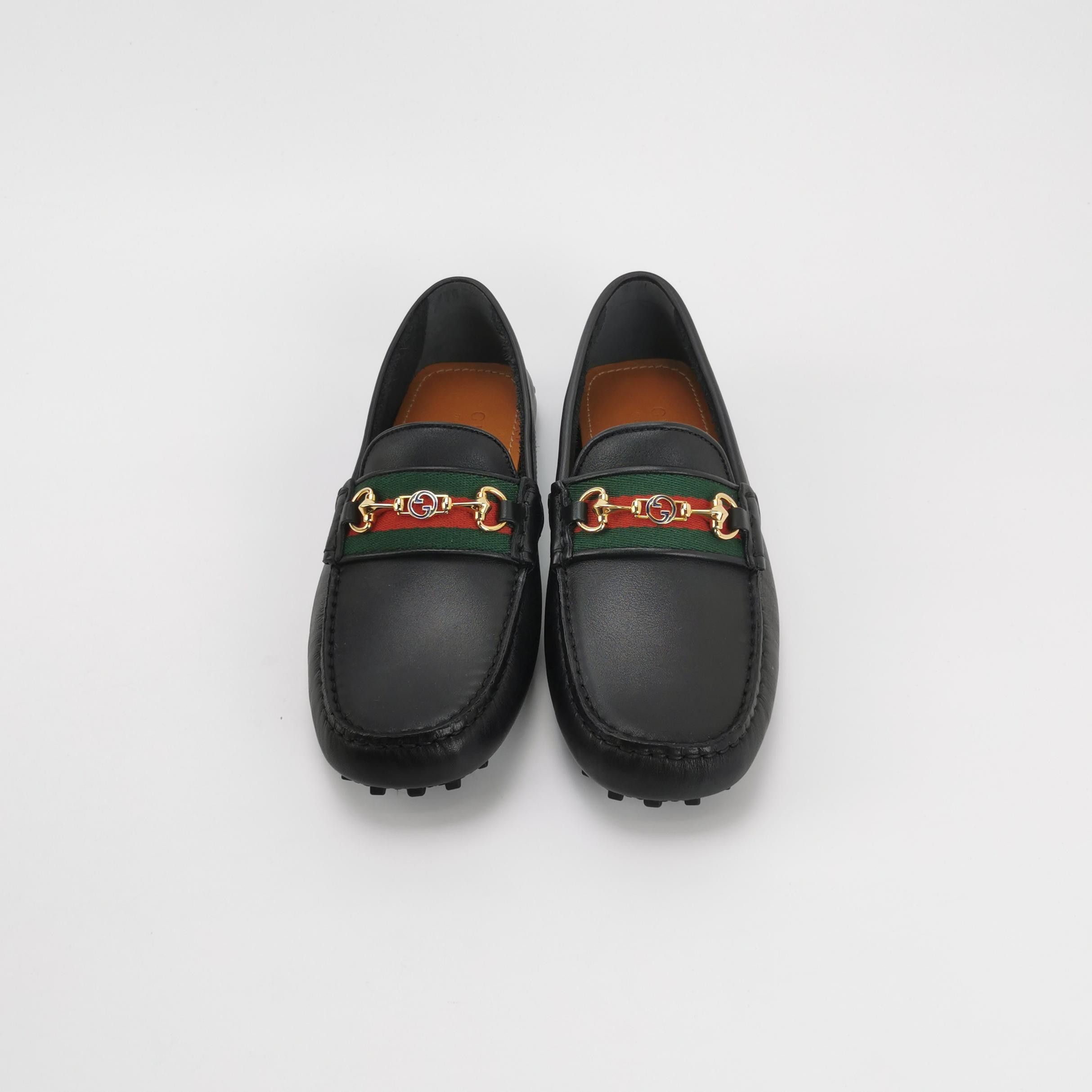 Gucci Gucci Horsebit Web Leather Loafers 38.5 Size US 5.5 / EU 38 - 3 Thumbnail