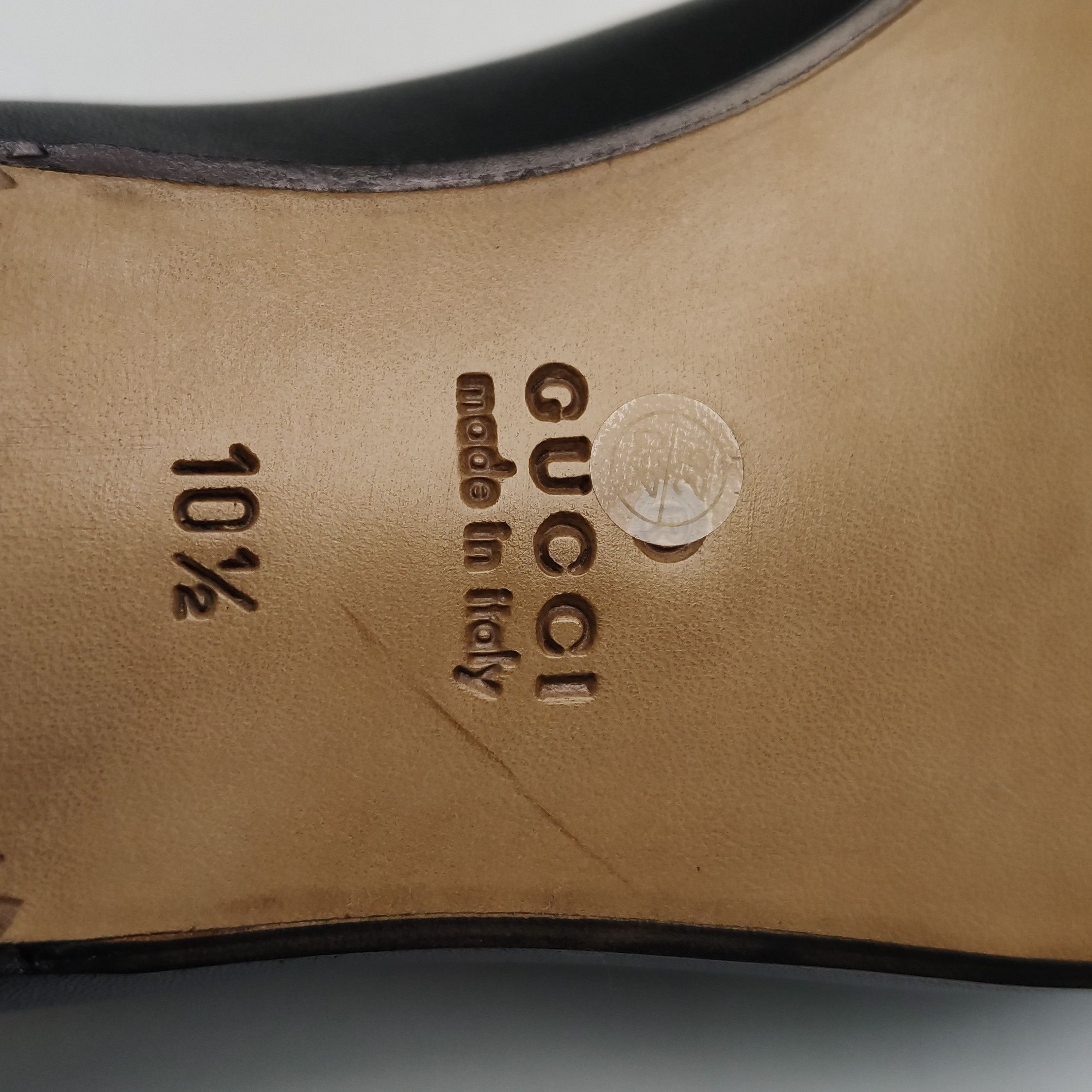 Gucci Gucci Interlocking G Leather Loafers US 11.5 Size US 11 / EU 44 - 9 Thumbnail