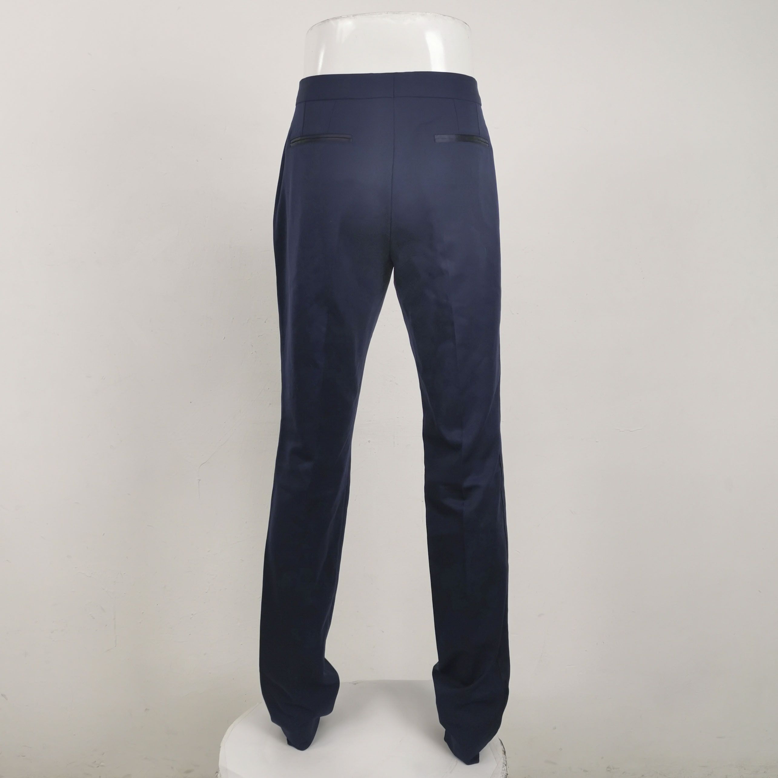Burberry Burberry Prorsum Navy Wool Trousers 46 Size US 30 / EU 46 - 3 Thumbnail