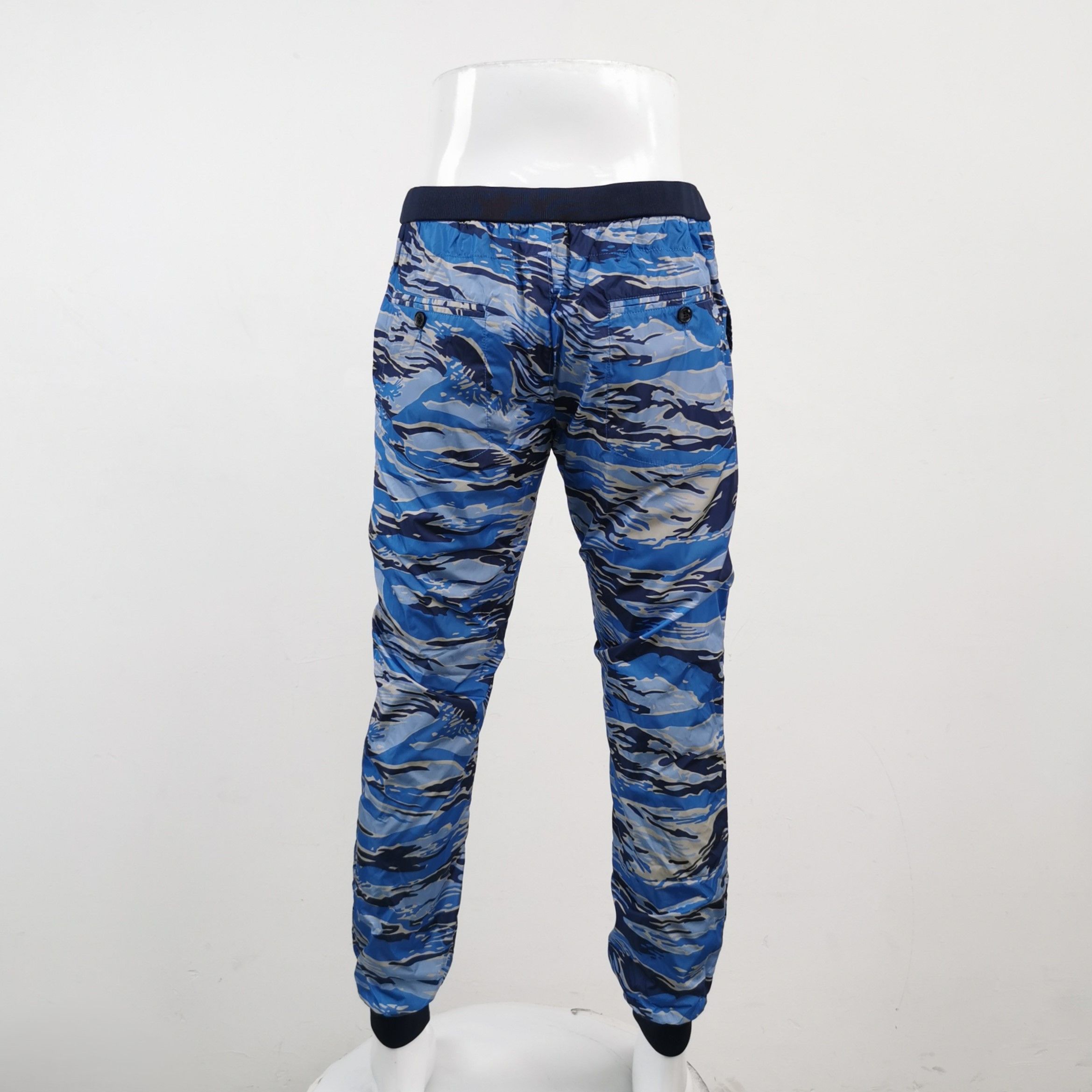 Moncler Moncler Blue Tiger Camo Jogger Pants Size 48 Size US 32 / EU 48 - 3 Thumbnail
