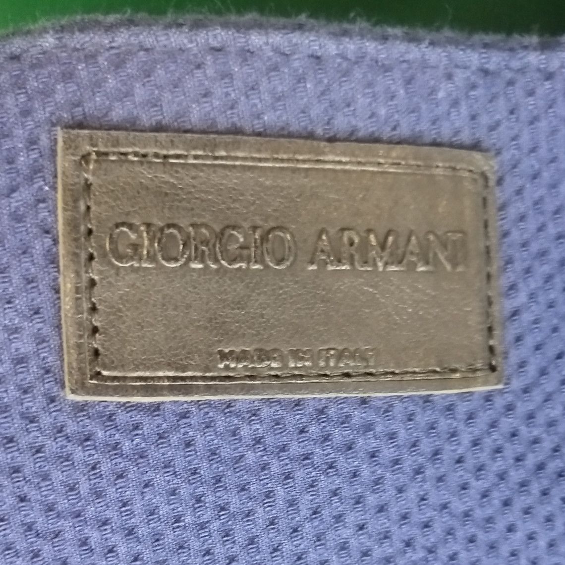 Giorgio Armani Giorgio Armani Solid Navy Cotton Trousers US 36 Size US 36 / EU 52 - 7 Thumbnail