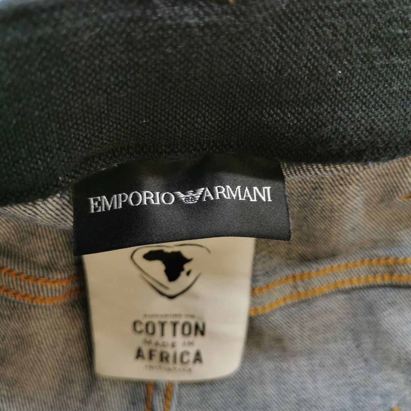 Emporio Armani Emporio Armani Splatter Distressed Jeans Size 34 Size US 34 / EU 50 - 8 Thumbnail