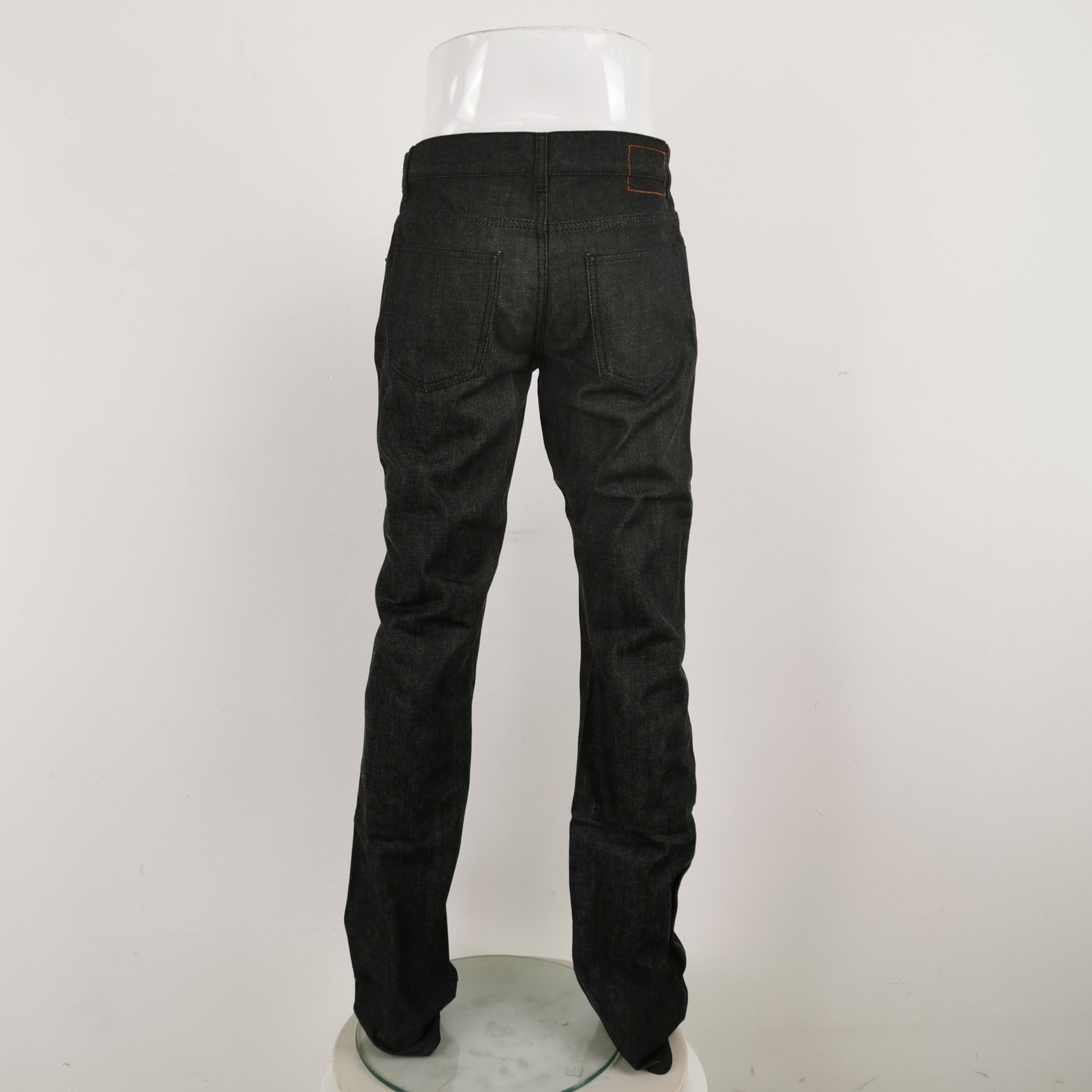 Hermes Hermes Black Cotton Le Jeans Size FR 40 Size 28" / US 6 / IT 42 - 3 Thumbnail