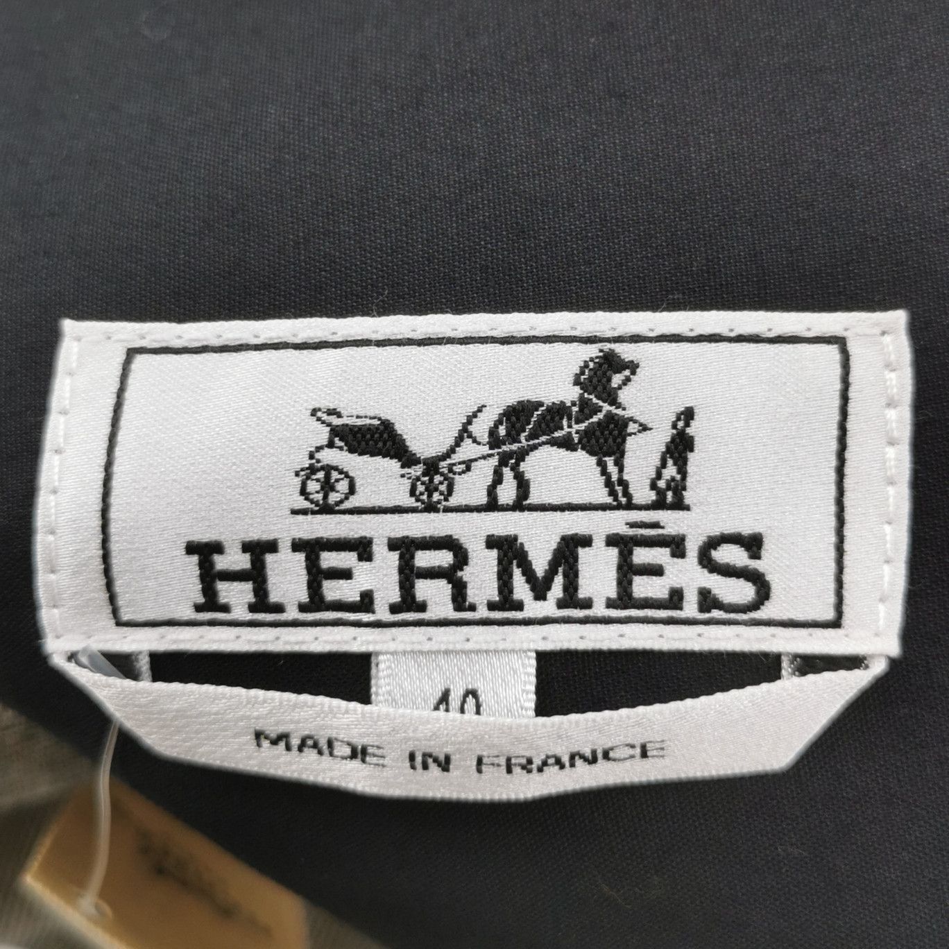 Hermes Hermes Black Cotton Le Jeans Size FR 40 Size 28" / US 6 / IT 42 - 7 Thumbnail