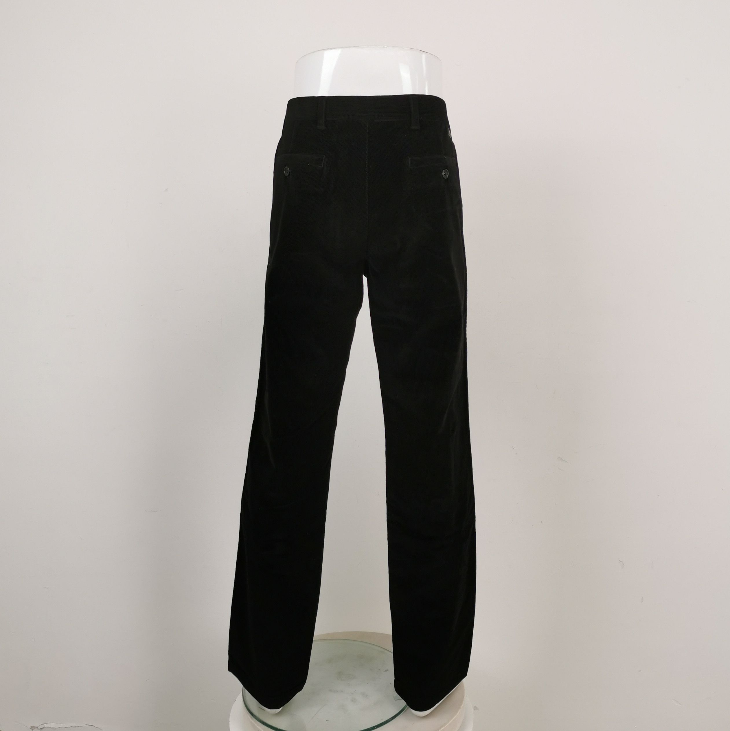 Prada Prada Black Corduroy Casual Pants Size 50 Size US 34 / EU 50 - 3 Thumbnail