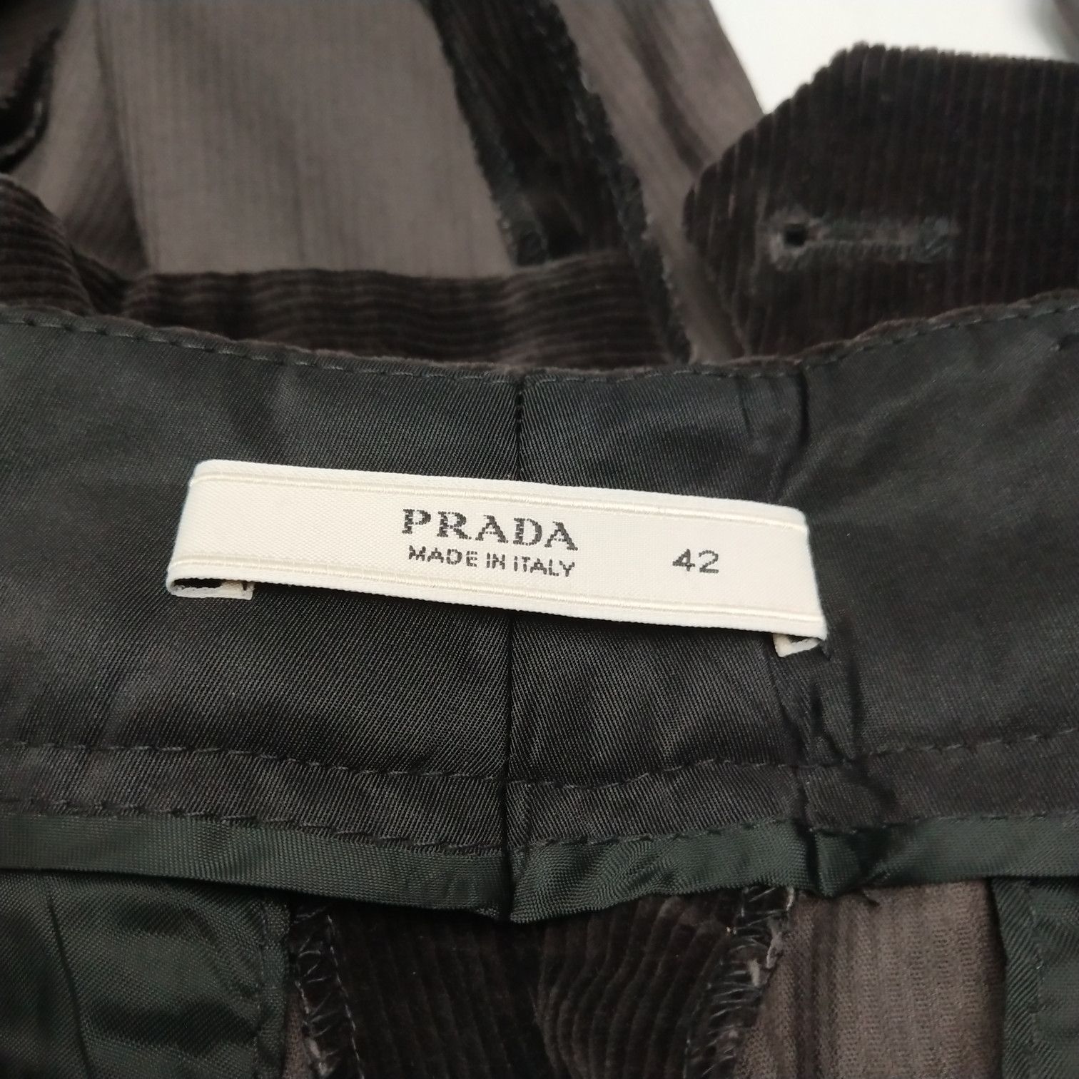Prada Prada Corduroy Casual Pants 26 Size US 26 / EU 42 - 7 Thumbnail
