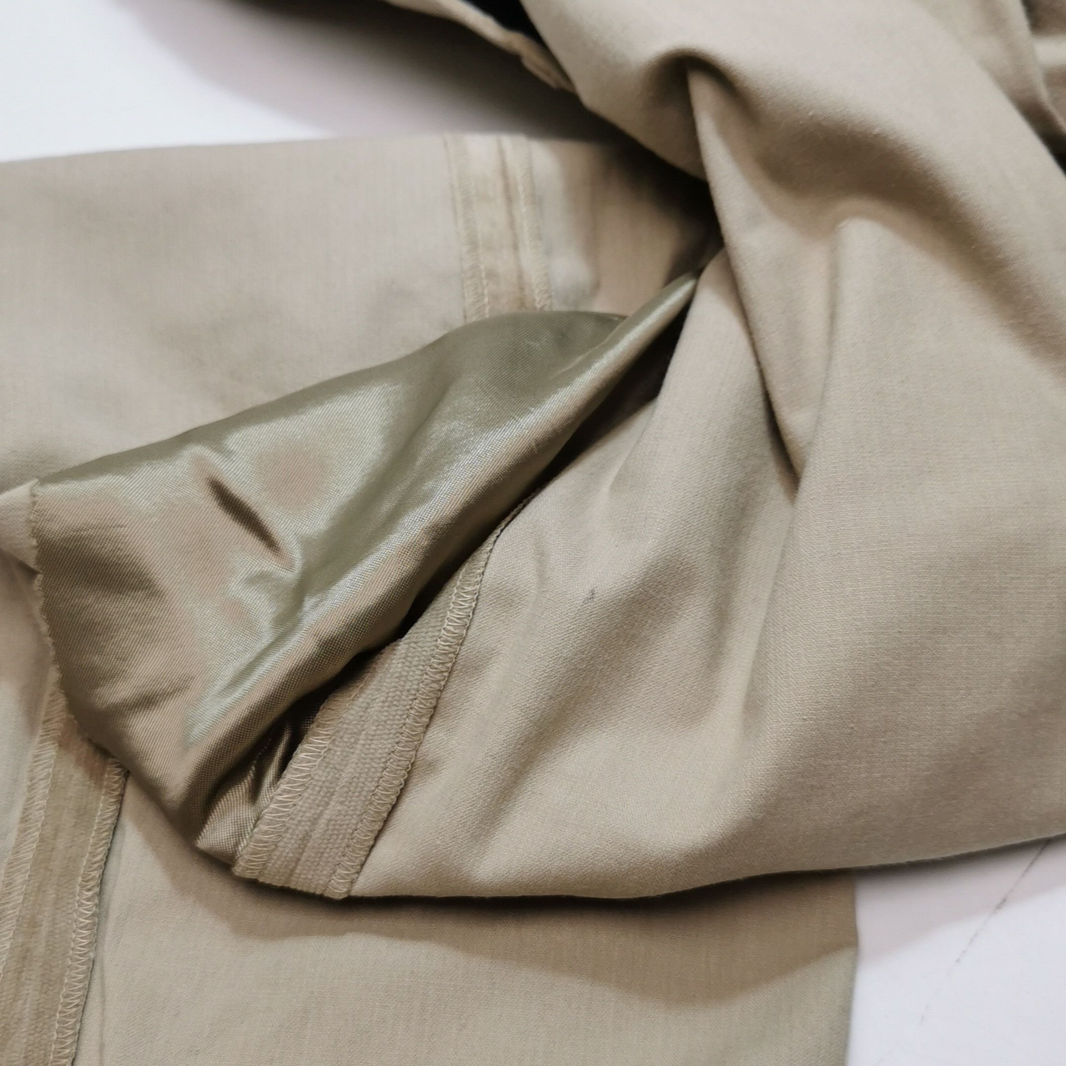 Prada Prada Beige Cotton Casual Pants Size 34 Size US 34 / EU 50 - 9 Thumbnail